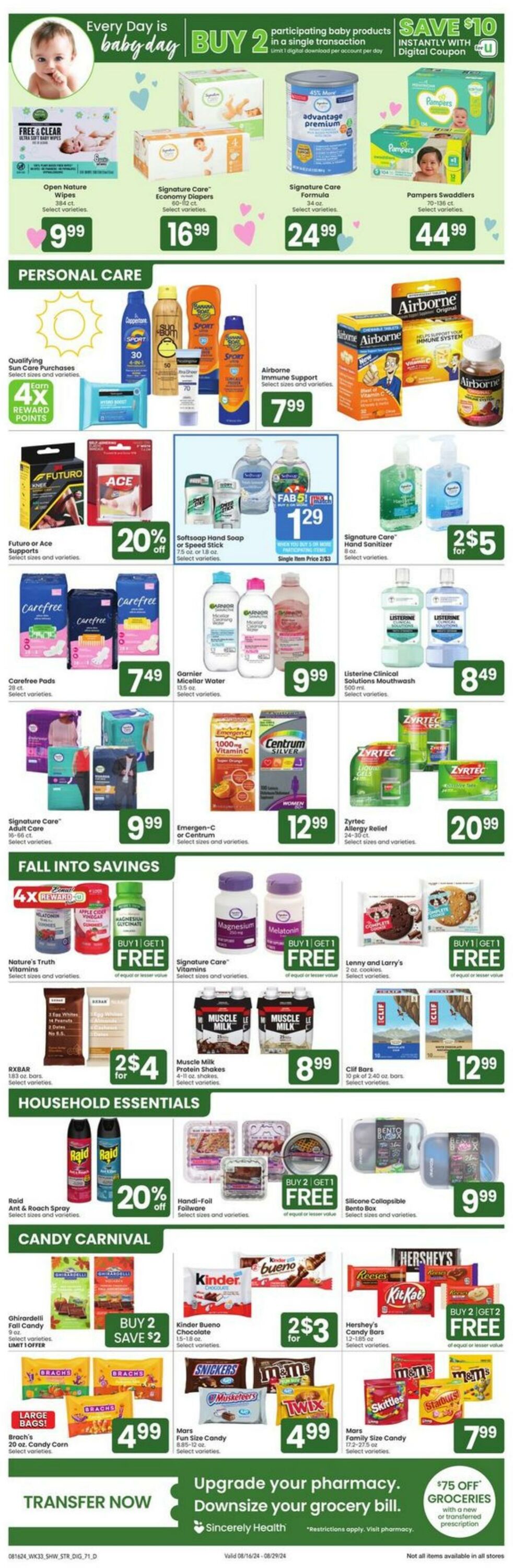 Weekly ad Star Markets 08/16/2024 - 08/22/2024