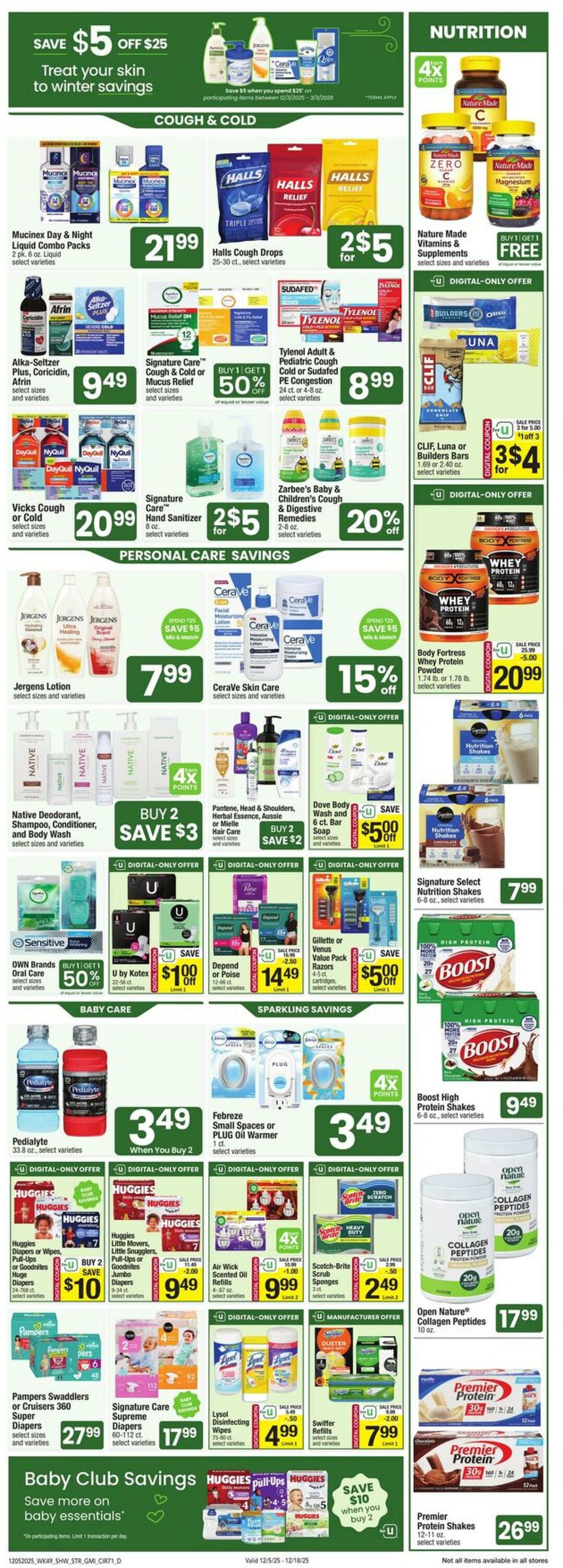 Weekly ad Star Markets 12/05/2025 - 12/11/2025