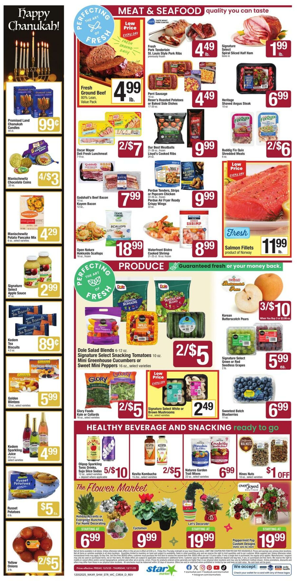 Weekly ad Star Markets 12/05/2025 - 12/11/2025