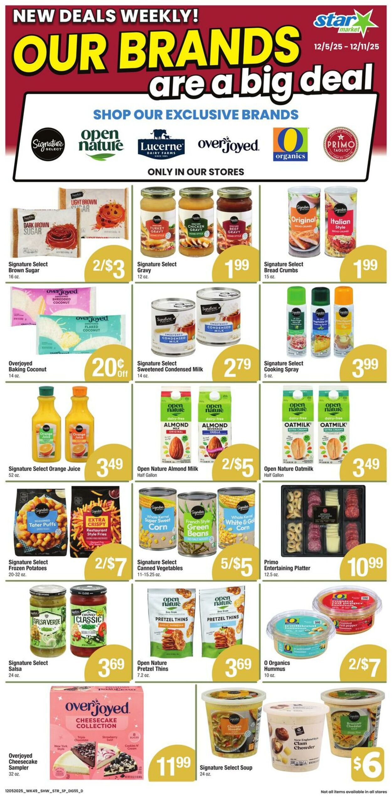 Weekly ad Star Markets 12/05/2025 - 12/11/2025