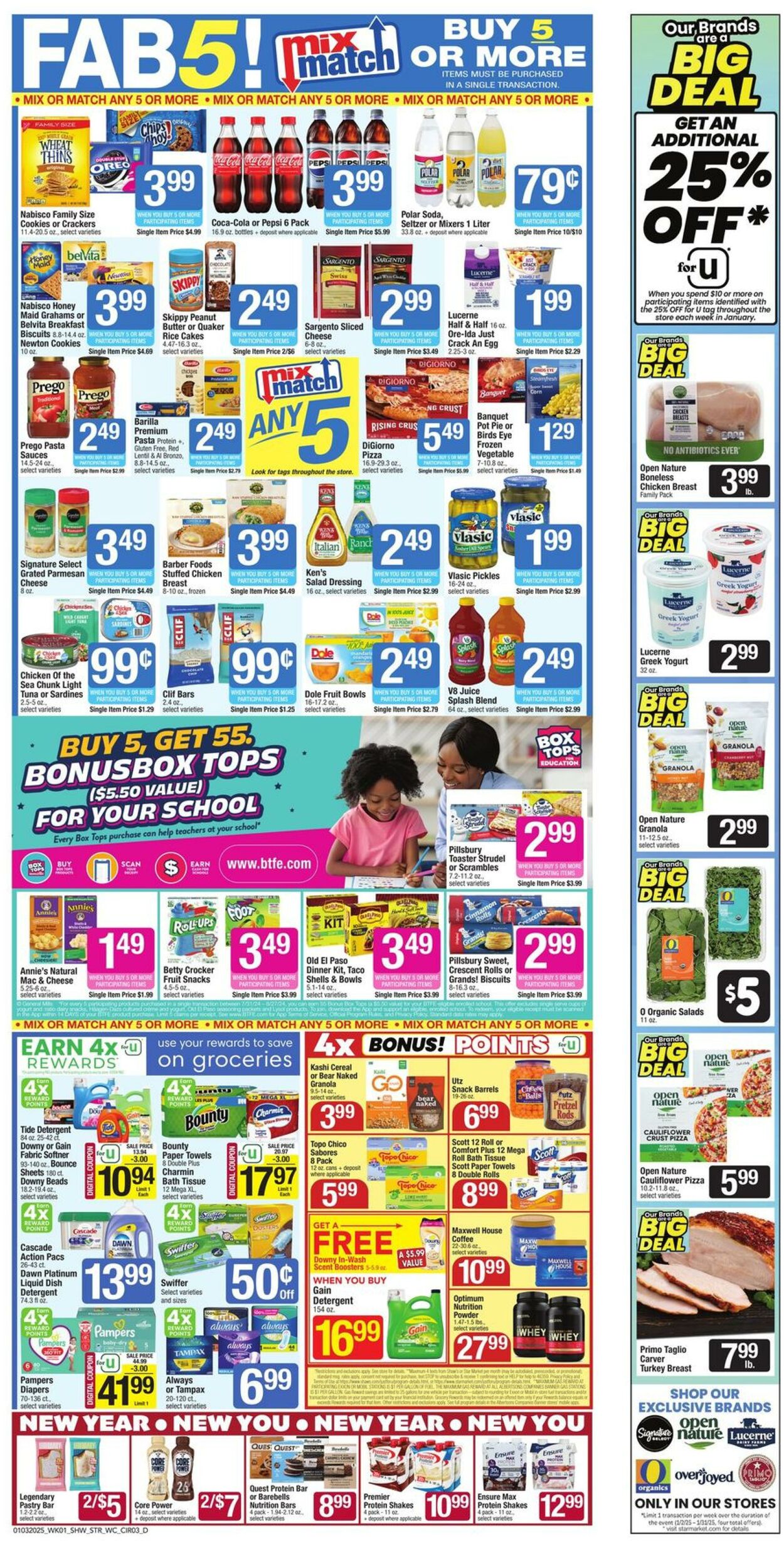 Weekly ad Star Markets 01/03/2025 - 01/09/2025