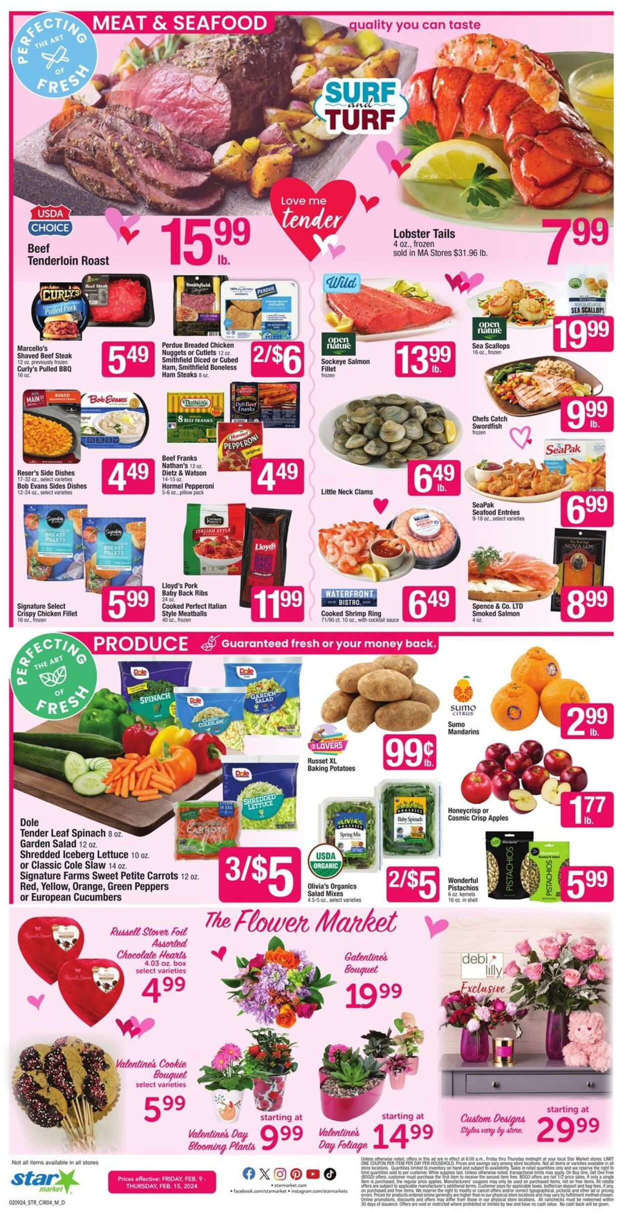 Weekly ad Star Markets 02/09/2024 - 02/15/2024