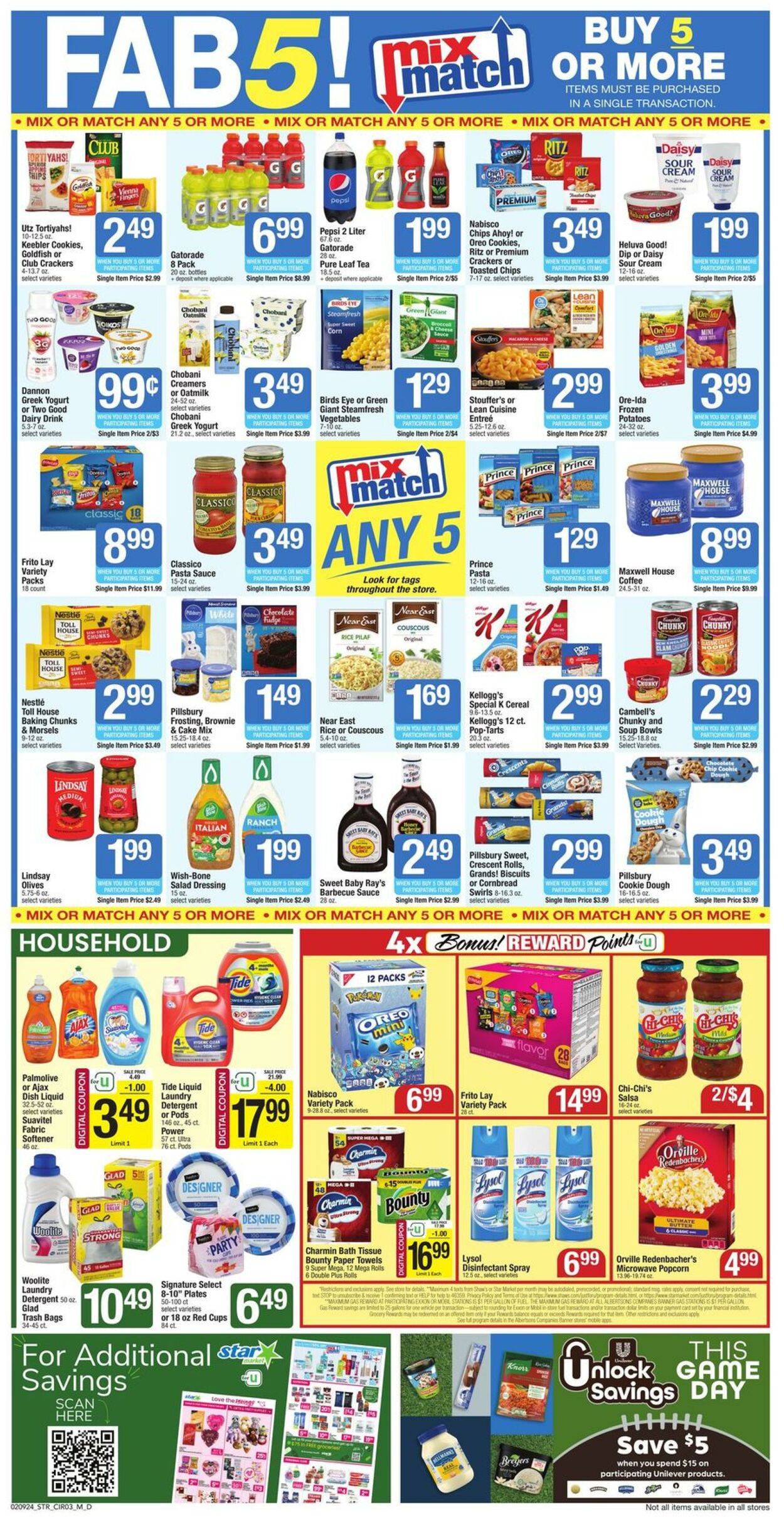 Weekly ad Star Markets 02/09/2024 - 02/15/2024