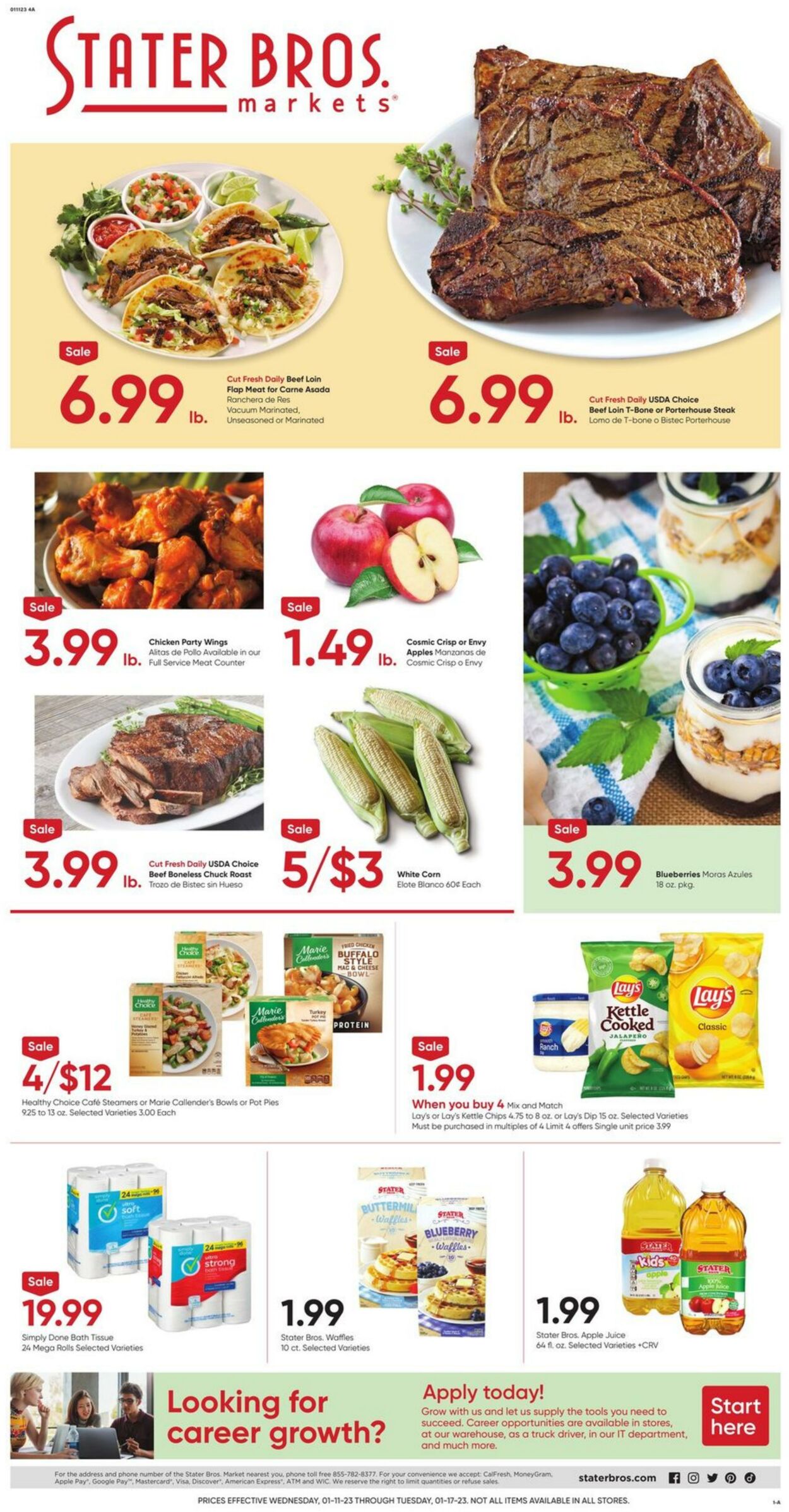 Weekly ad Stater Bros 01/11/2023-01/17/2023