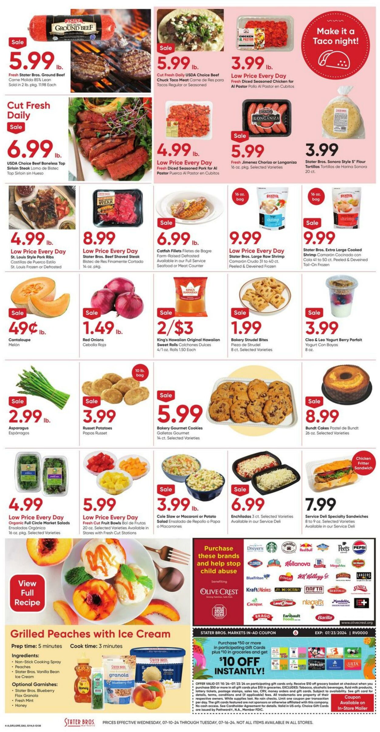 Weekly ad Stater Bros 07/10/2024 - 07/16/2024