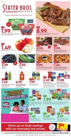 Weekly ad Stater Bros 07/31/2024 - 08/06/2024