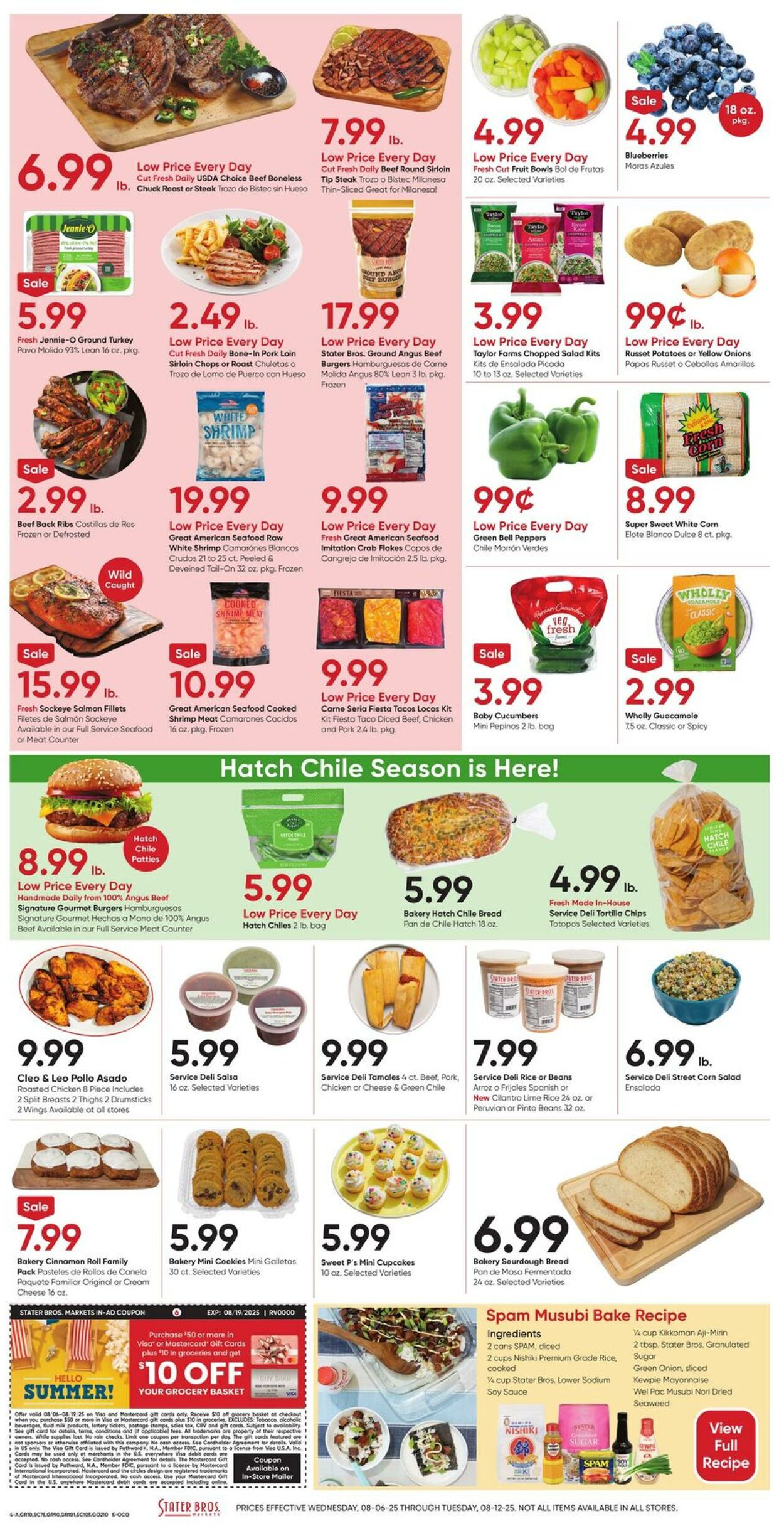 Weekly ad Stater Bros 08/06/2025 - 08/12/2025