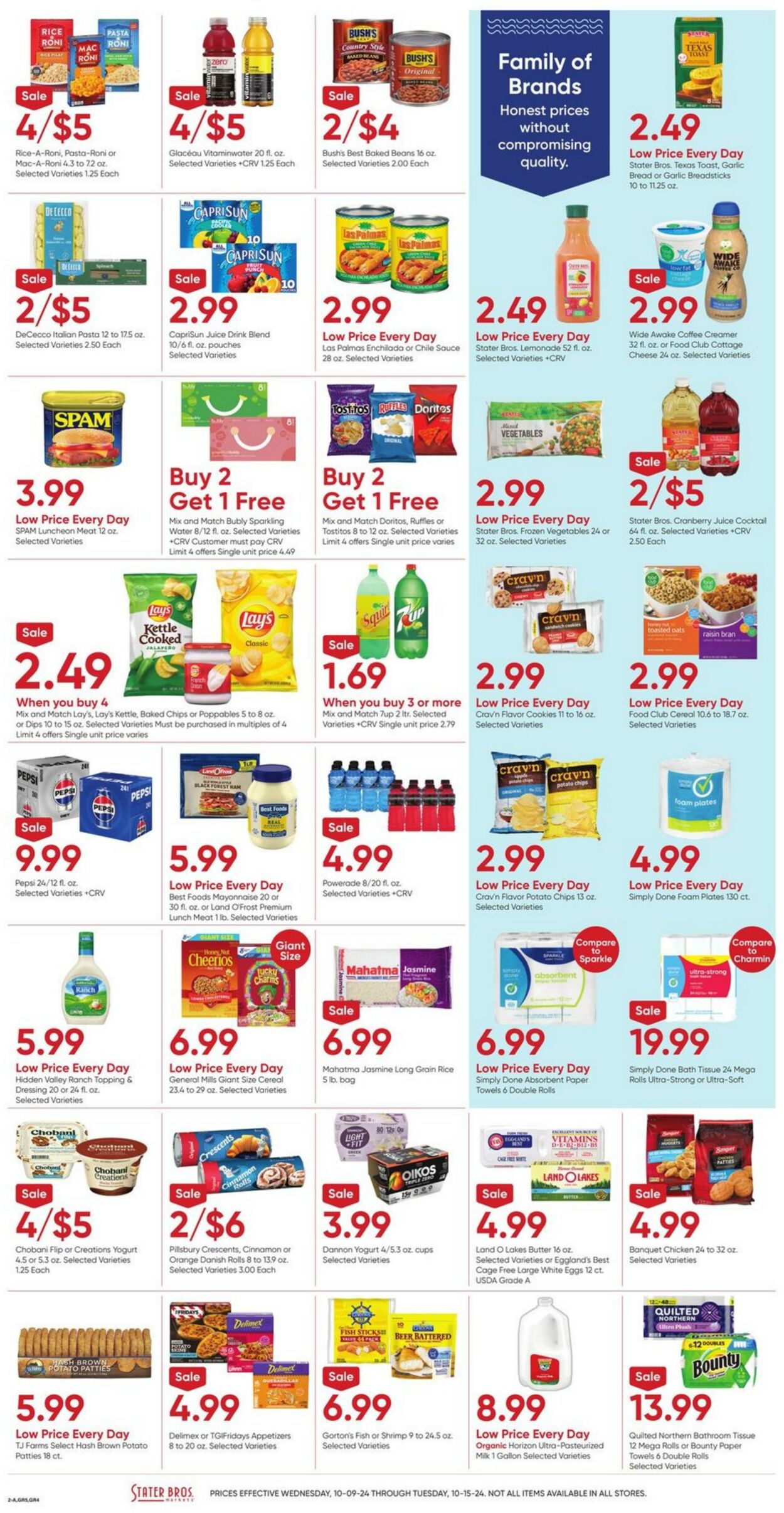 Weekly ad Stater Bros 10/09/2024 - 10/15/2024