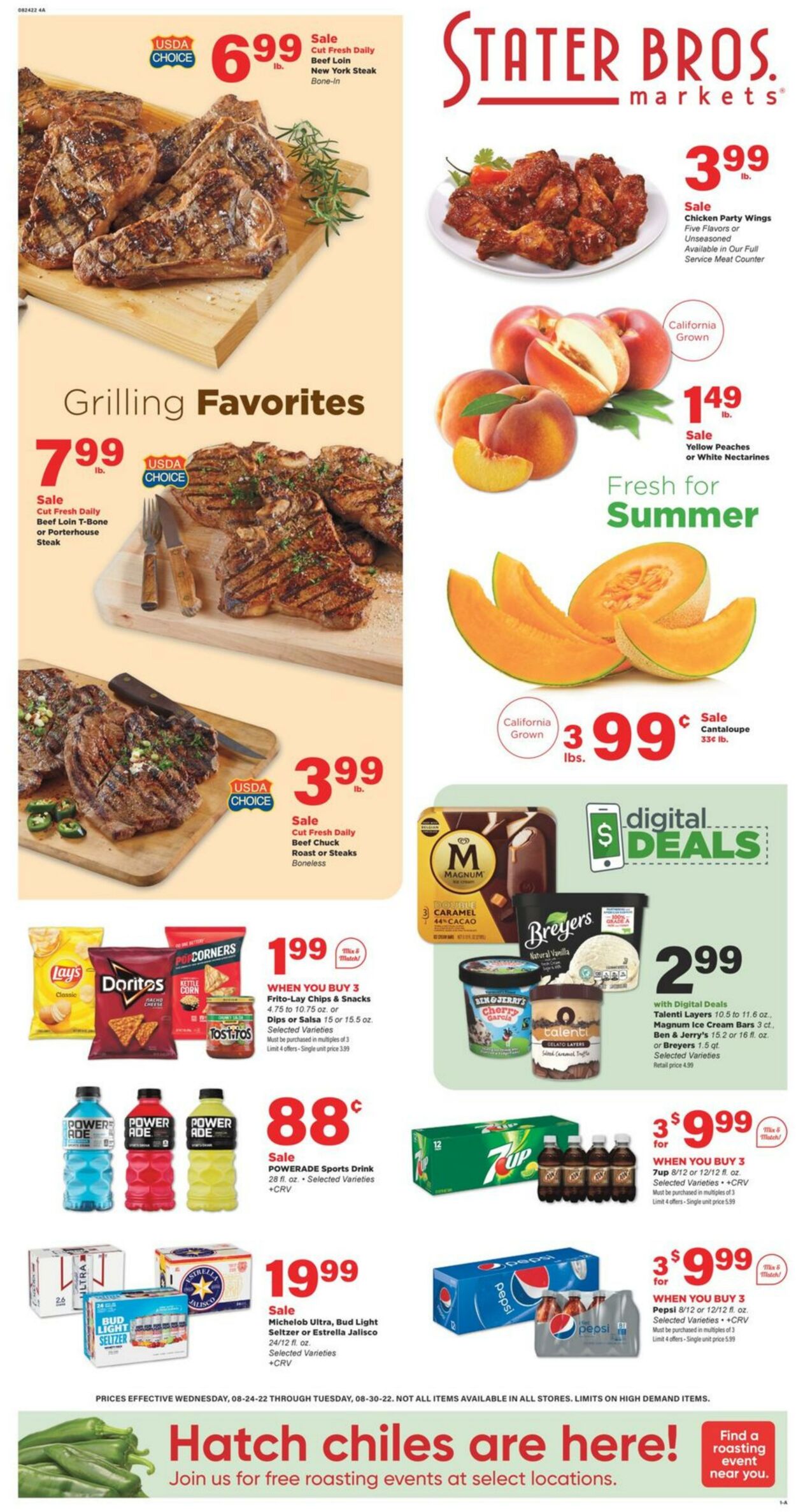 Weekly ad Stater Bros 08/24/2022 - 08/30/2022