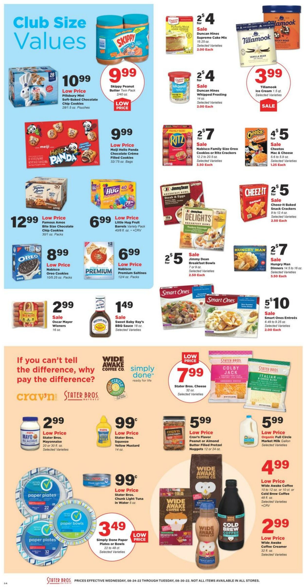 Weekly ad Stater Bros 08/24/2022 - 08/30/2022