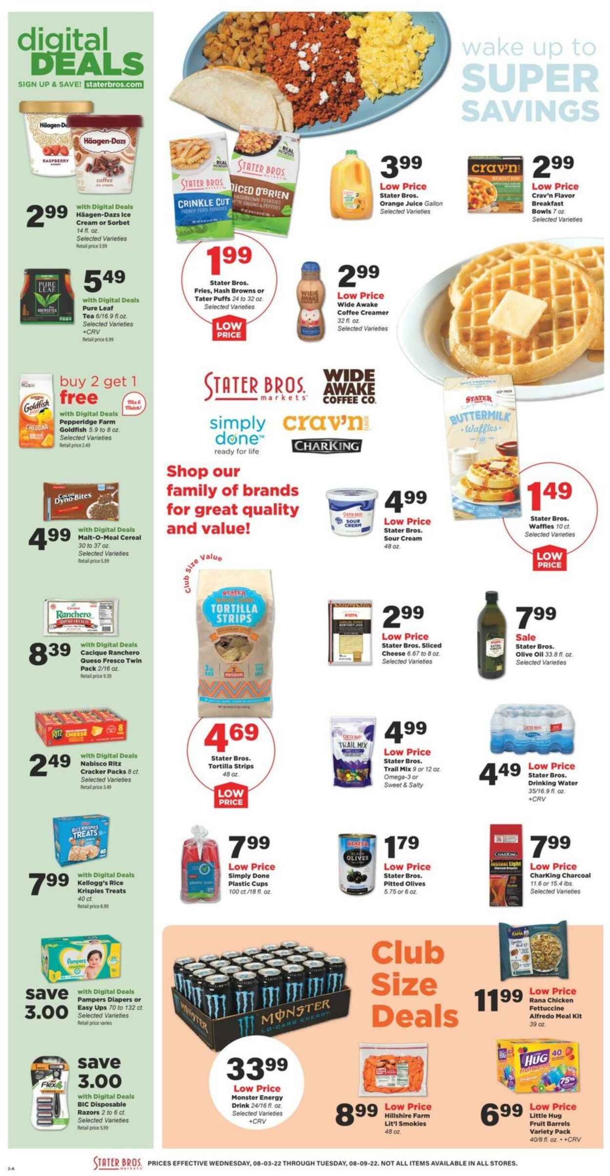 Weekly ad Stater Bros 08/03/2022 - 08/09/2022