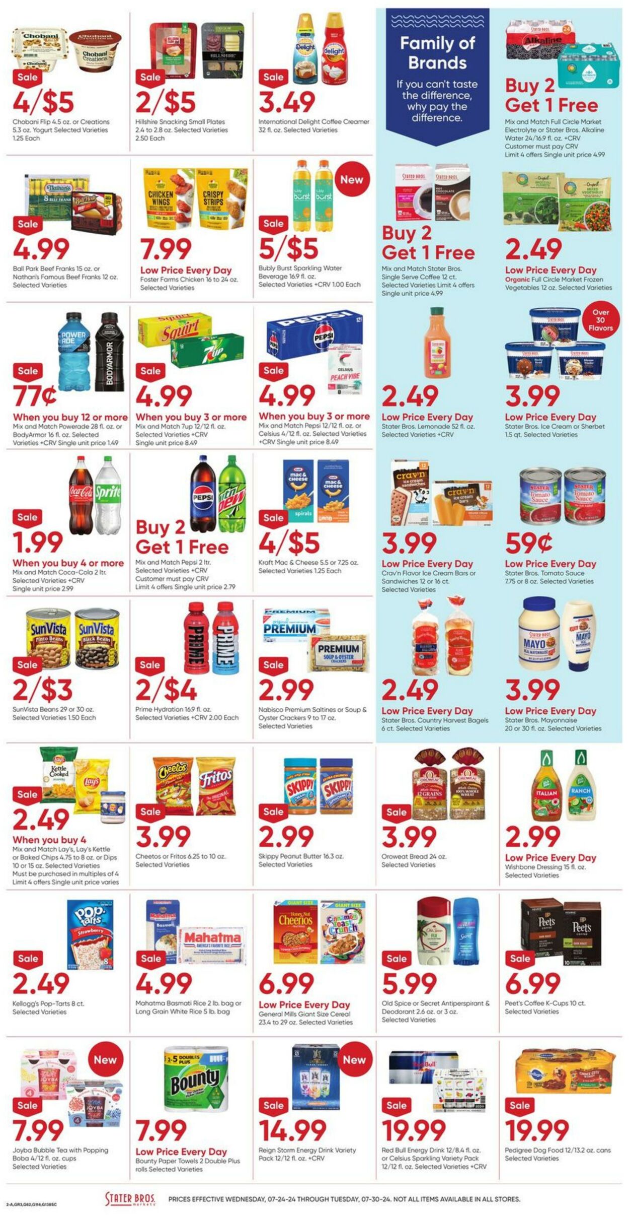 Weekly ad Stater Bros 07/24/2024 - 07/30/2024