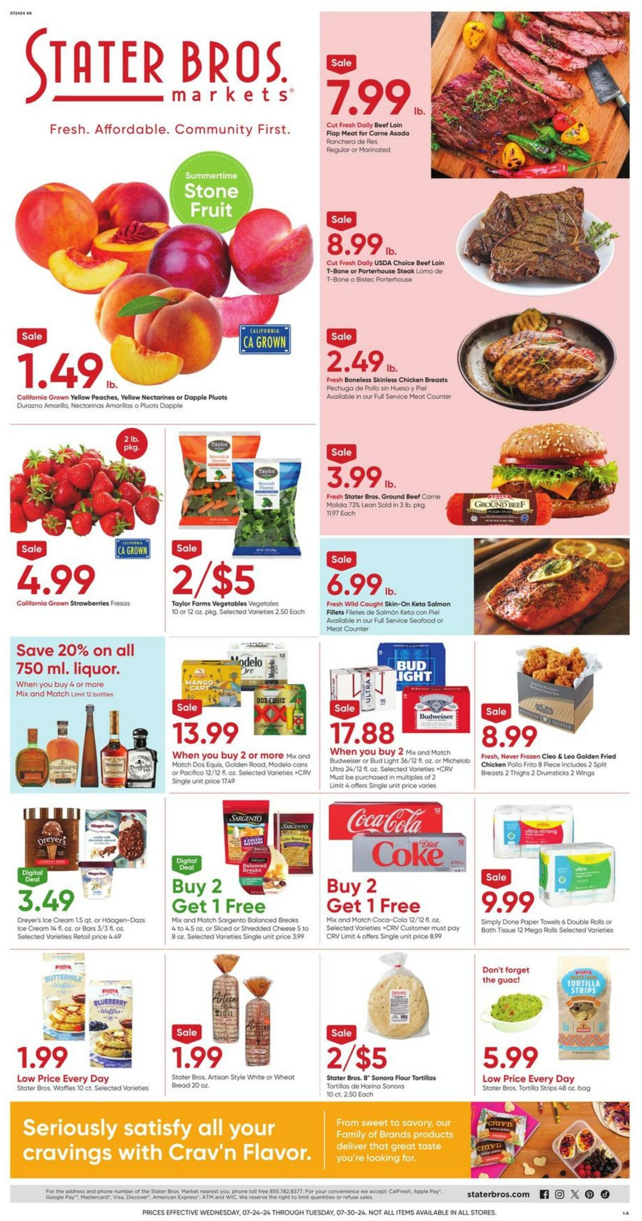 Weekly ad Stater Bros 07/24/2024 - 07/30/2024