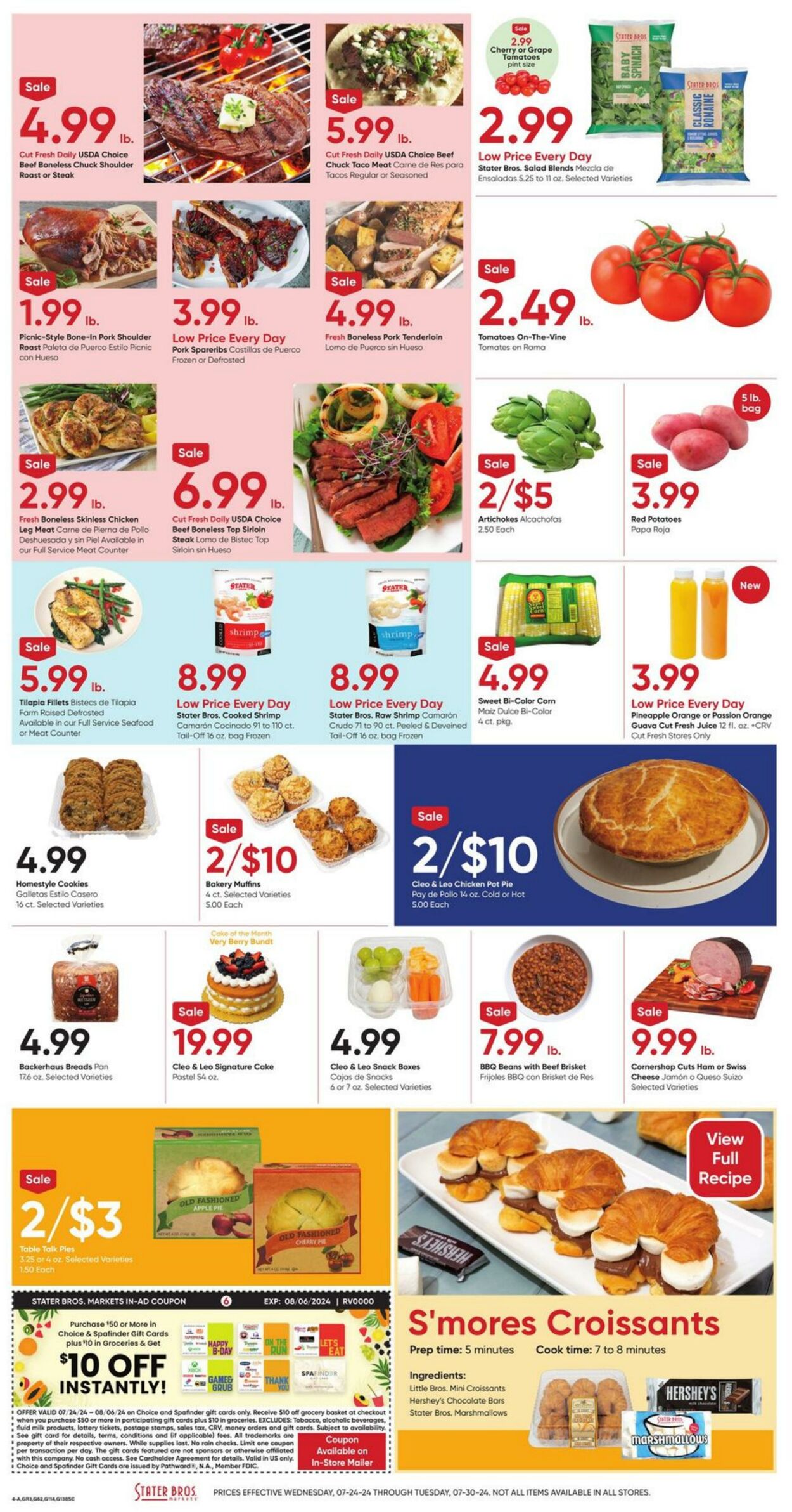 Weekly ad Stater Bros 07/24/2024 - 07/30/2024