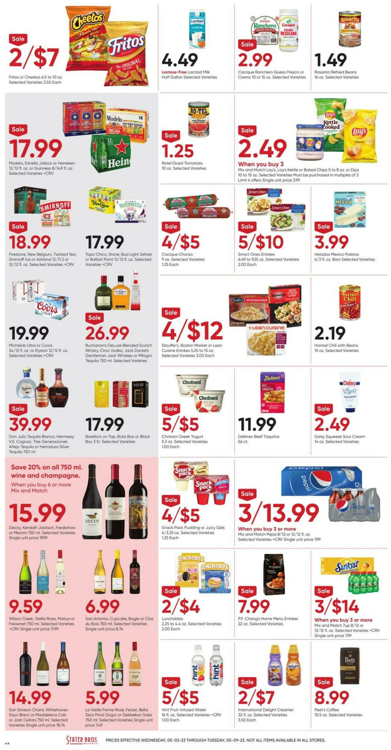 Weekly ad Stater Bros 05/03/2023 - 05/09/2023