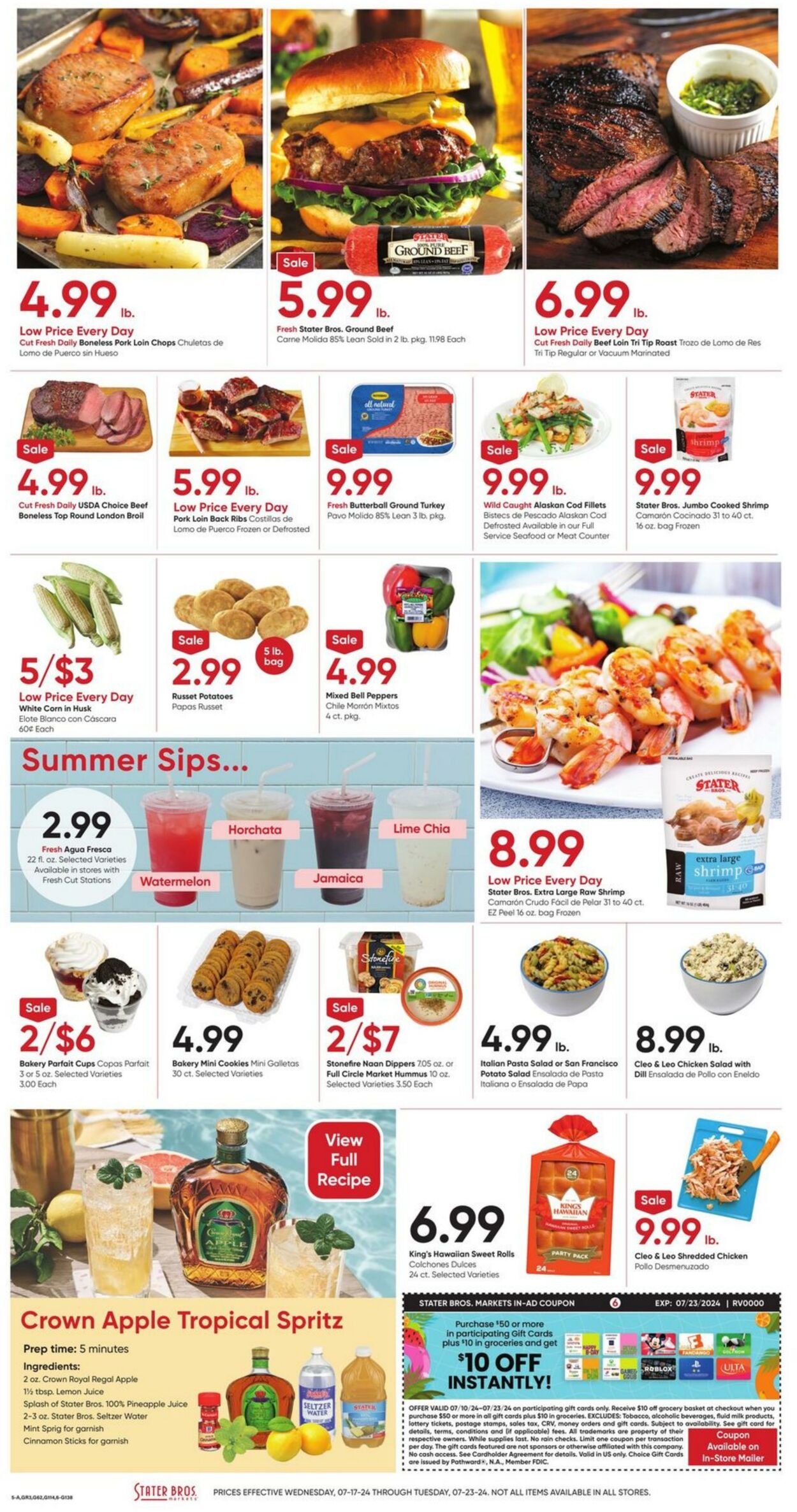 Weekly ad Stater Bros 07/17/2024 - 07/23/2024