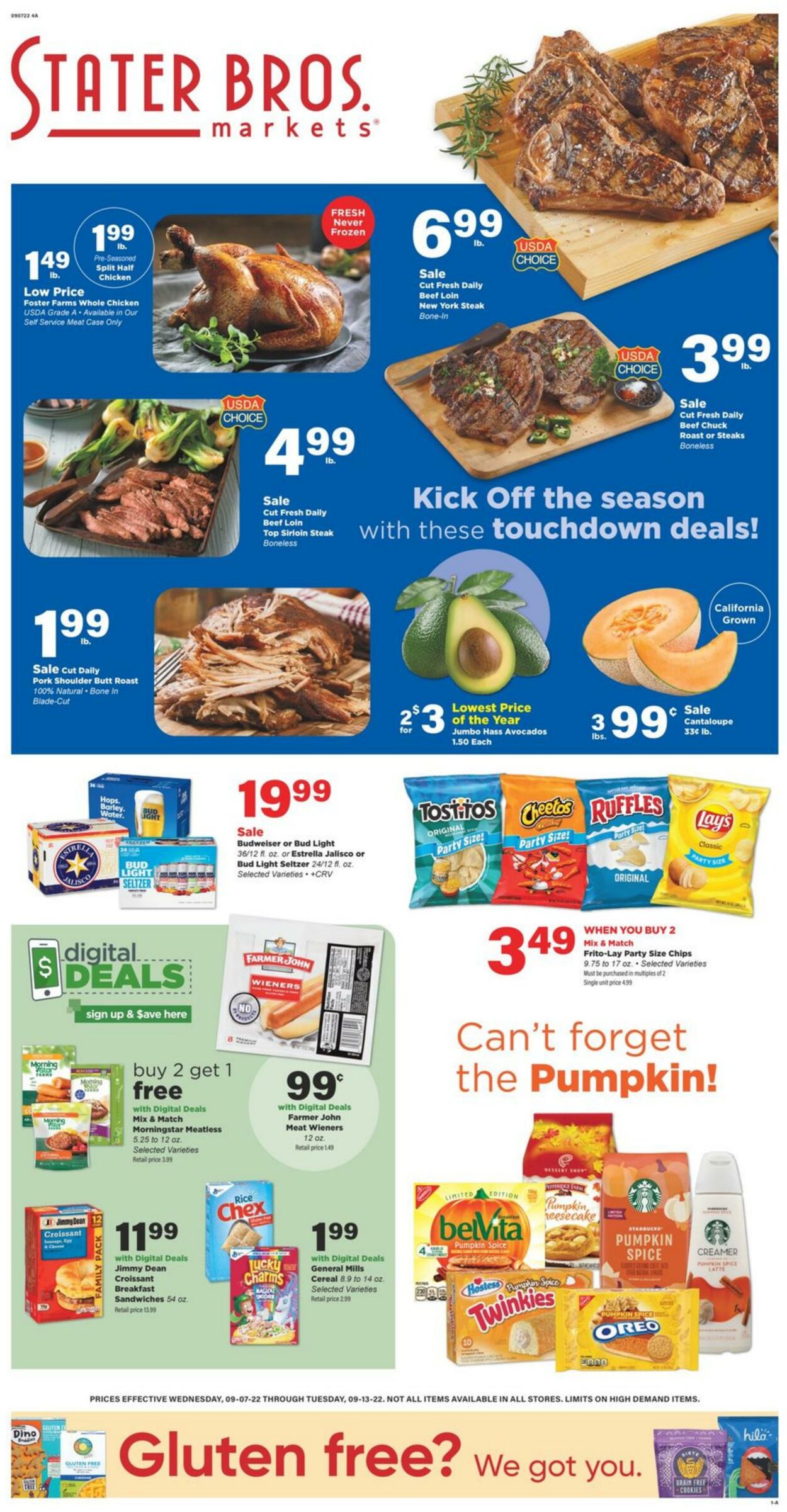 Weekly ad Stater Bros 09/07/2022 - 09/13/2022