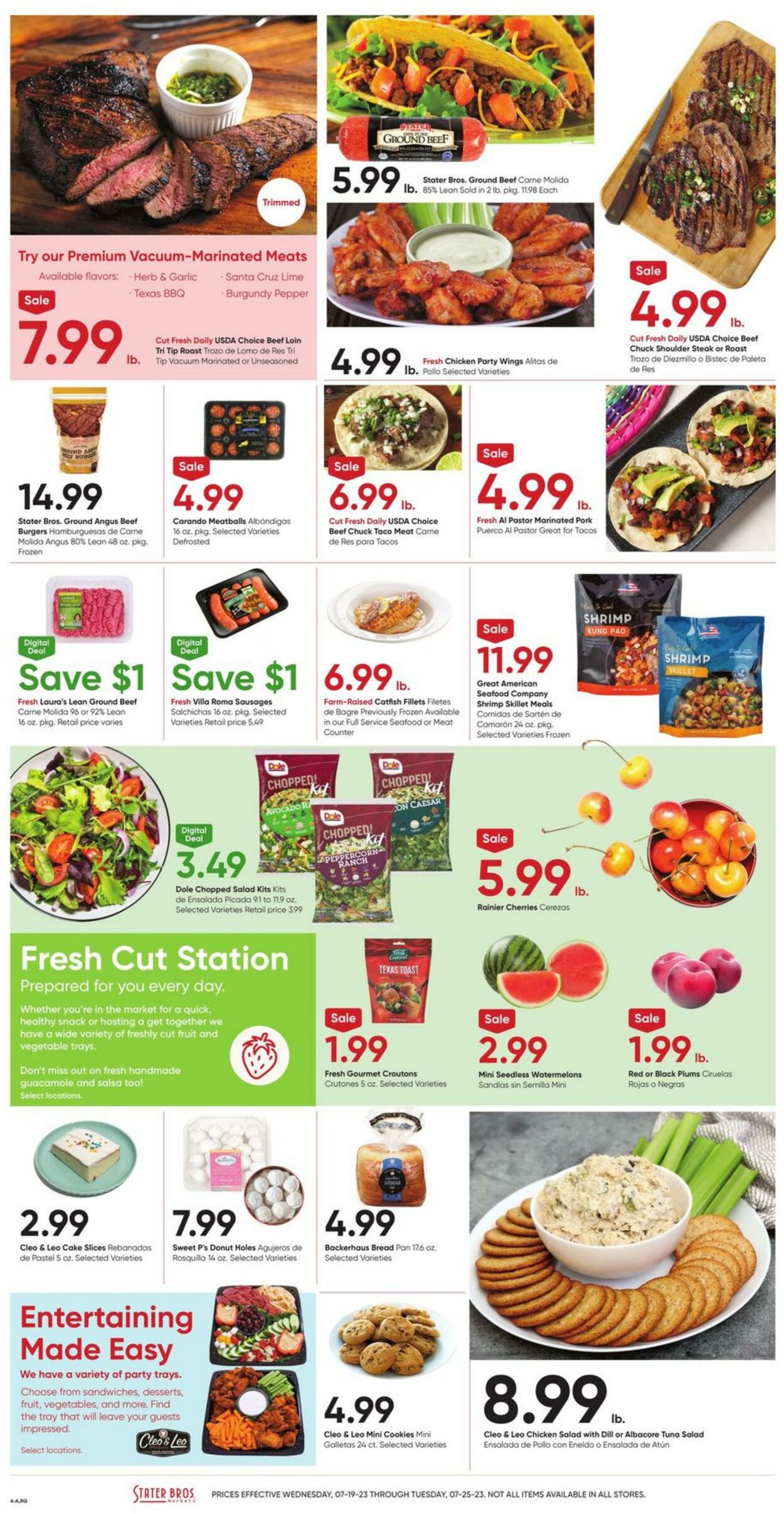 Weekly ad Stater Bros 07/19/2023 - 07/25/2023