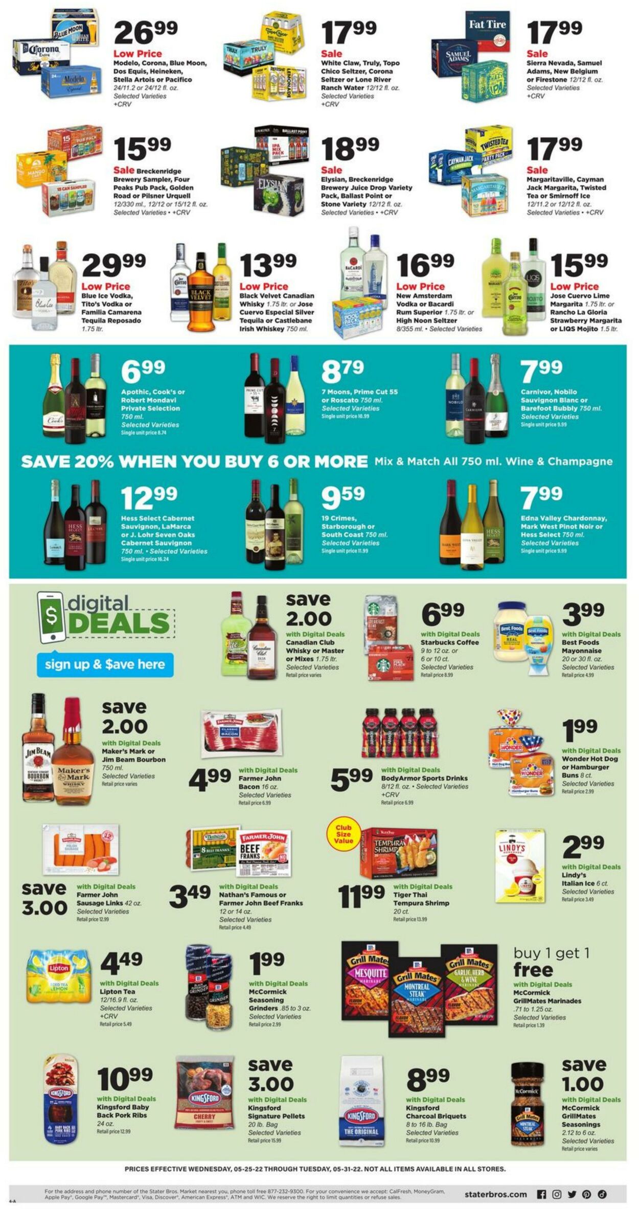 Weekly ad Stater Bros 05/25/2022 - 05/31/2022