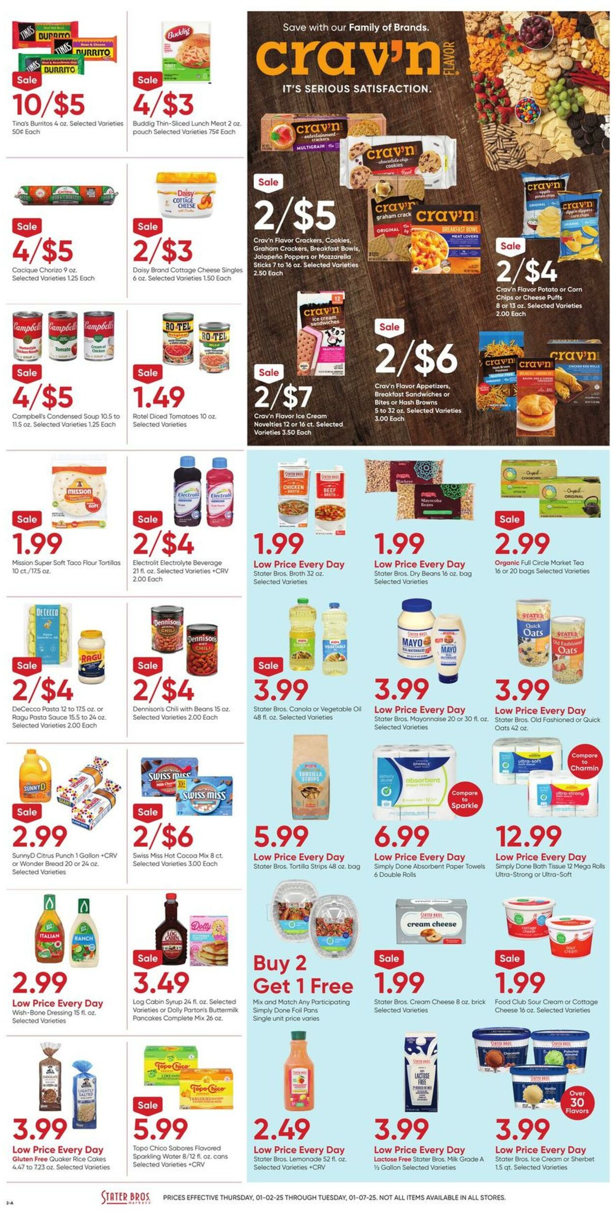 Weekly ad Stater Bros 01/02/2025 - 01/07/2025