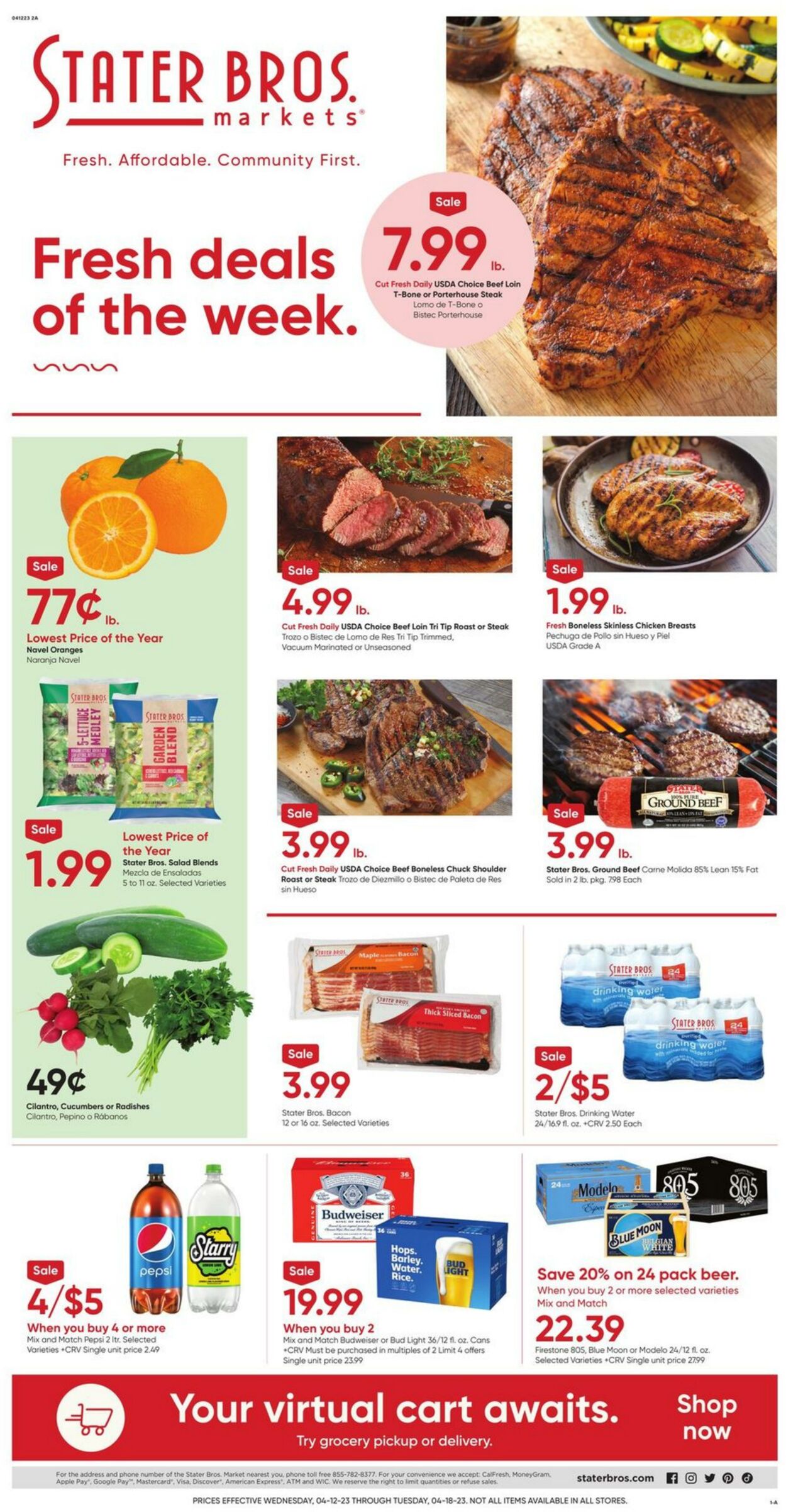 Weekly ad Stater Bros 04/12/2023 - 04/18/2023