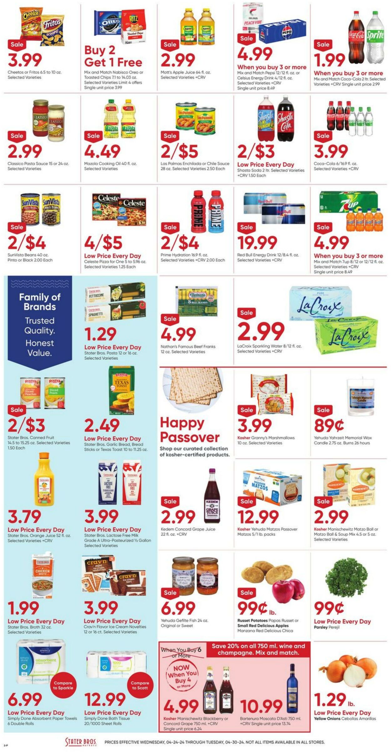 Weekly ad Stater Bros 04/24/2024 - 04/30/2024