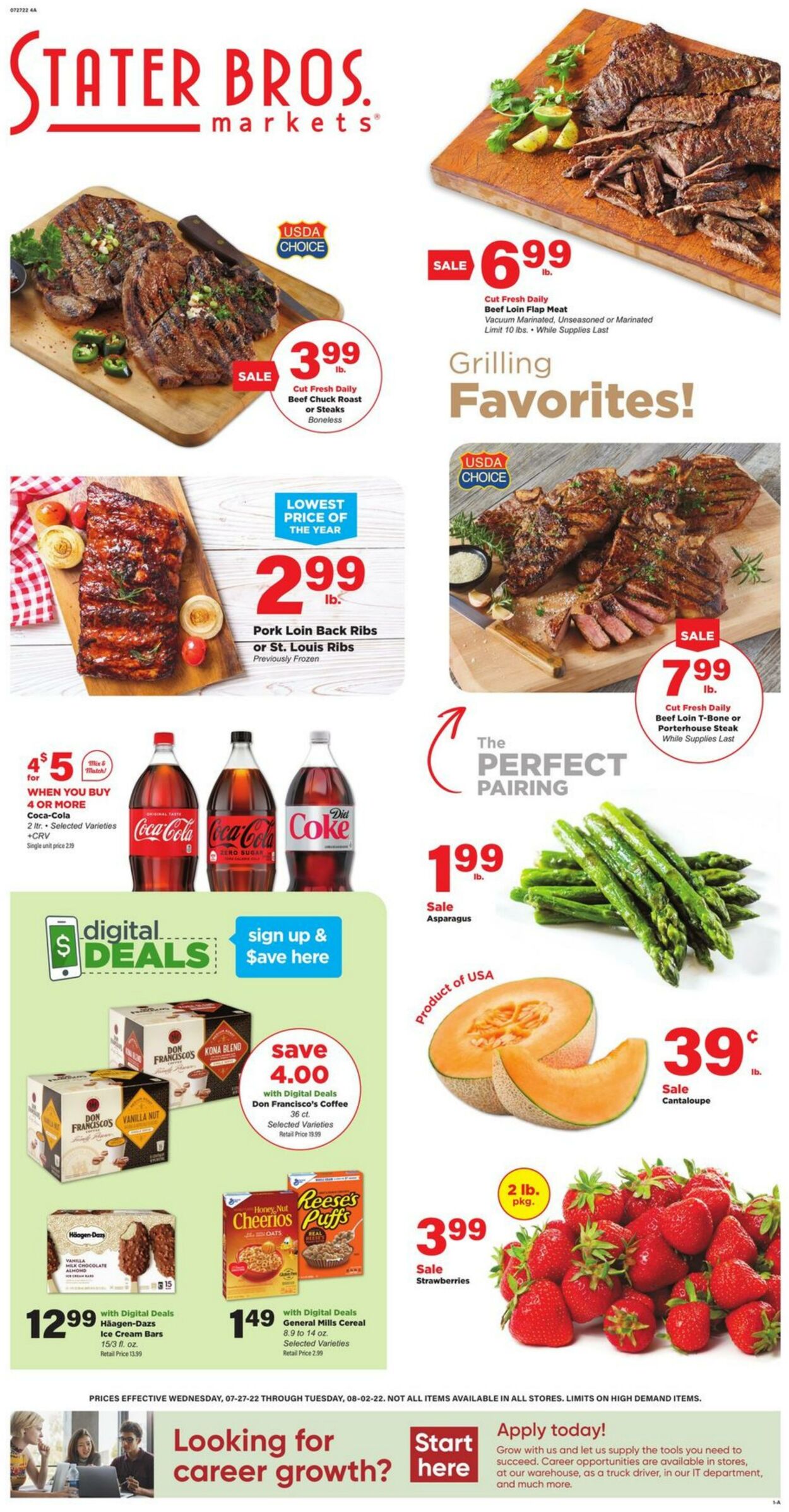 Weekly ad Stater Bros 07/27/2022 - 08/02/2022