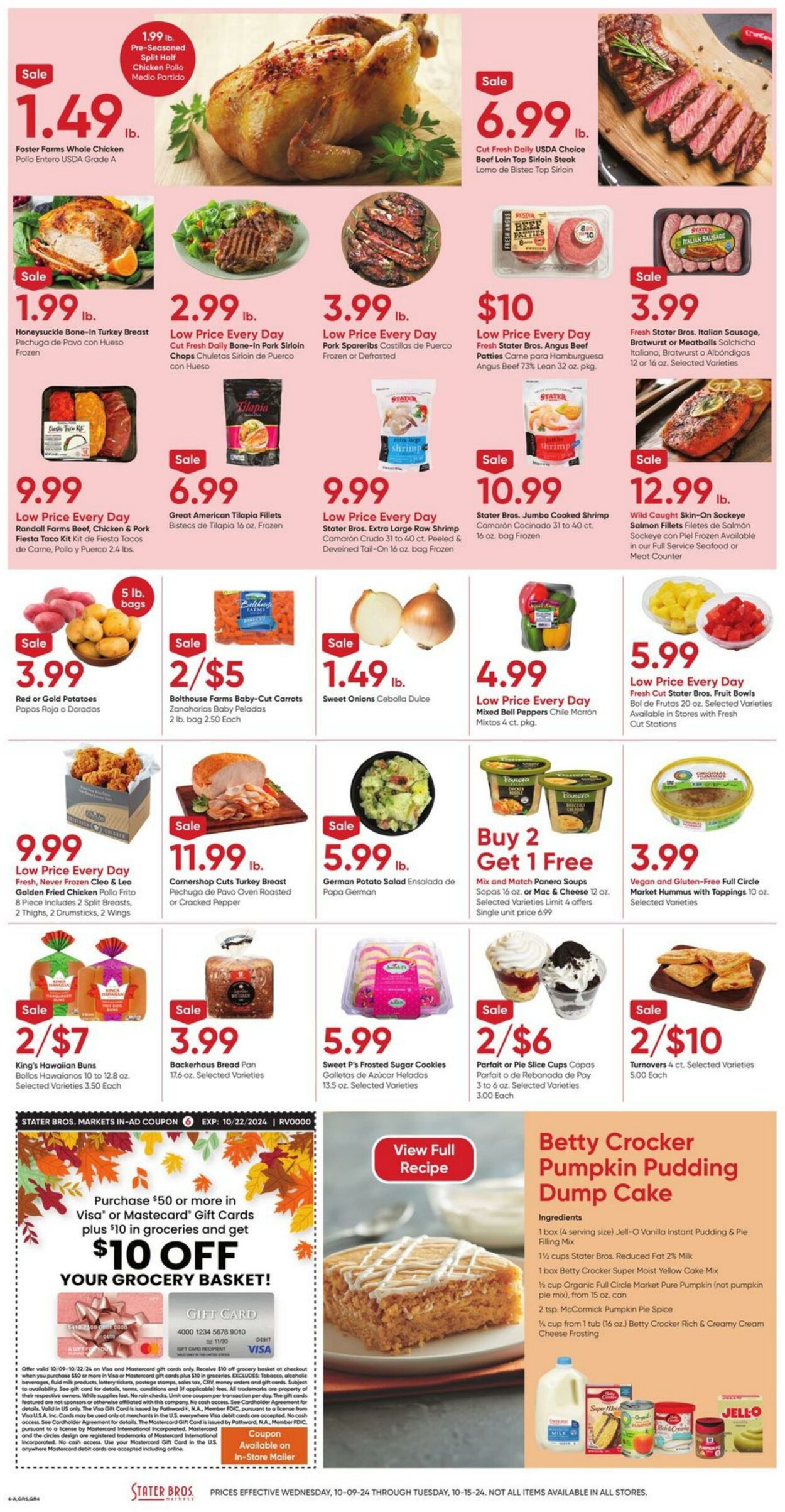 Weekly ad Stater Bros 10/09/2024 - 10/15/2024