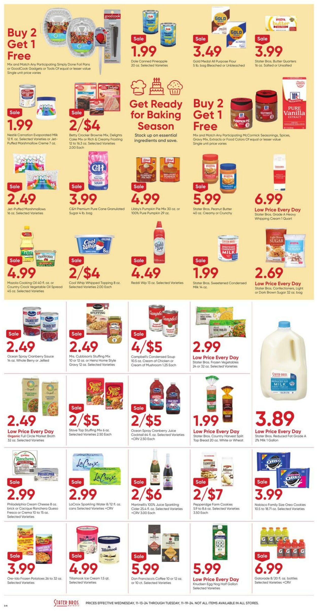 Weekly ad Stater Bros 11/13/2024 - 11/19/2024