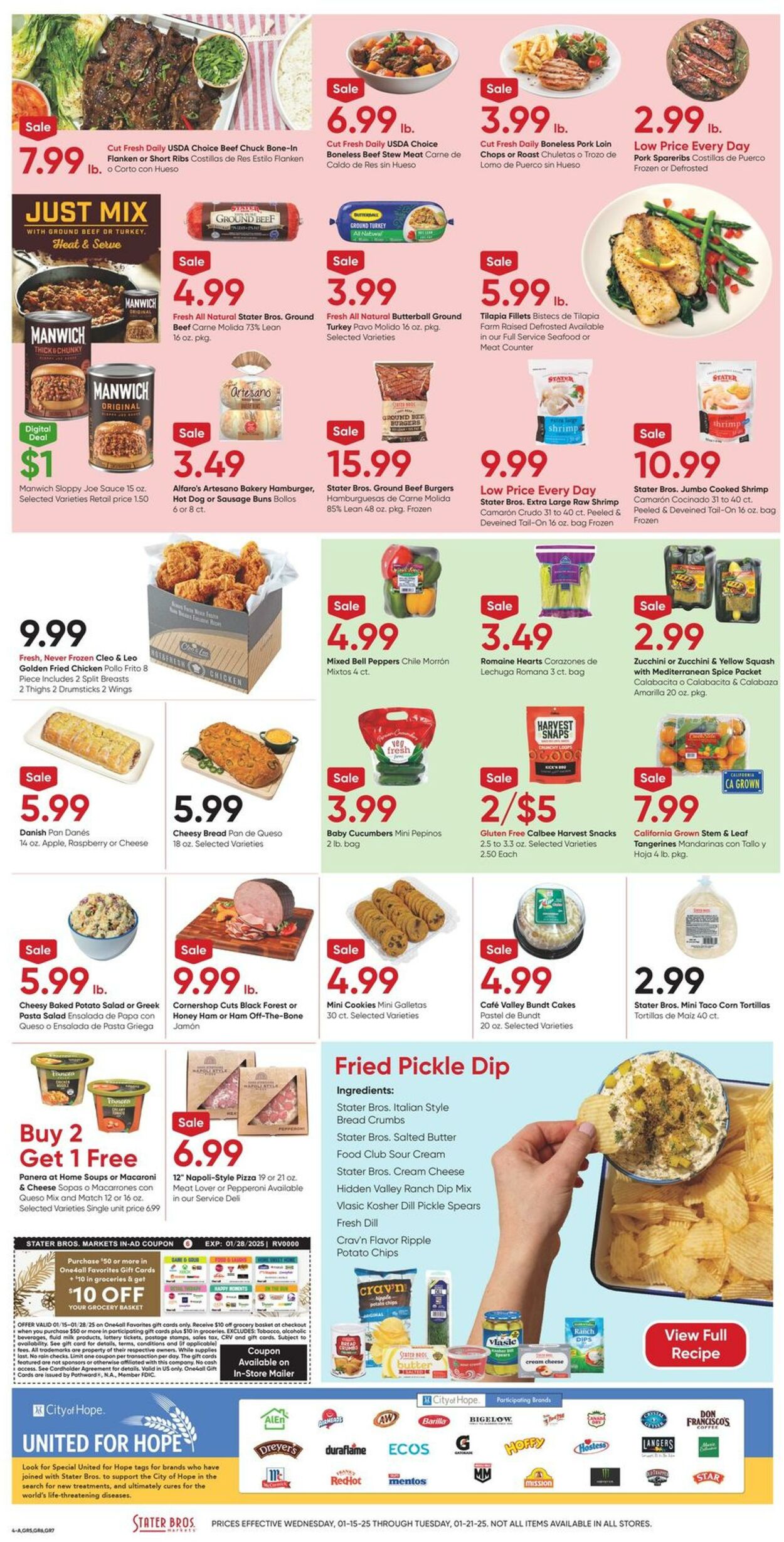 Weekly ad Stater Bros 01/15/2025 - 01/21/2025