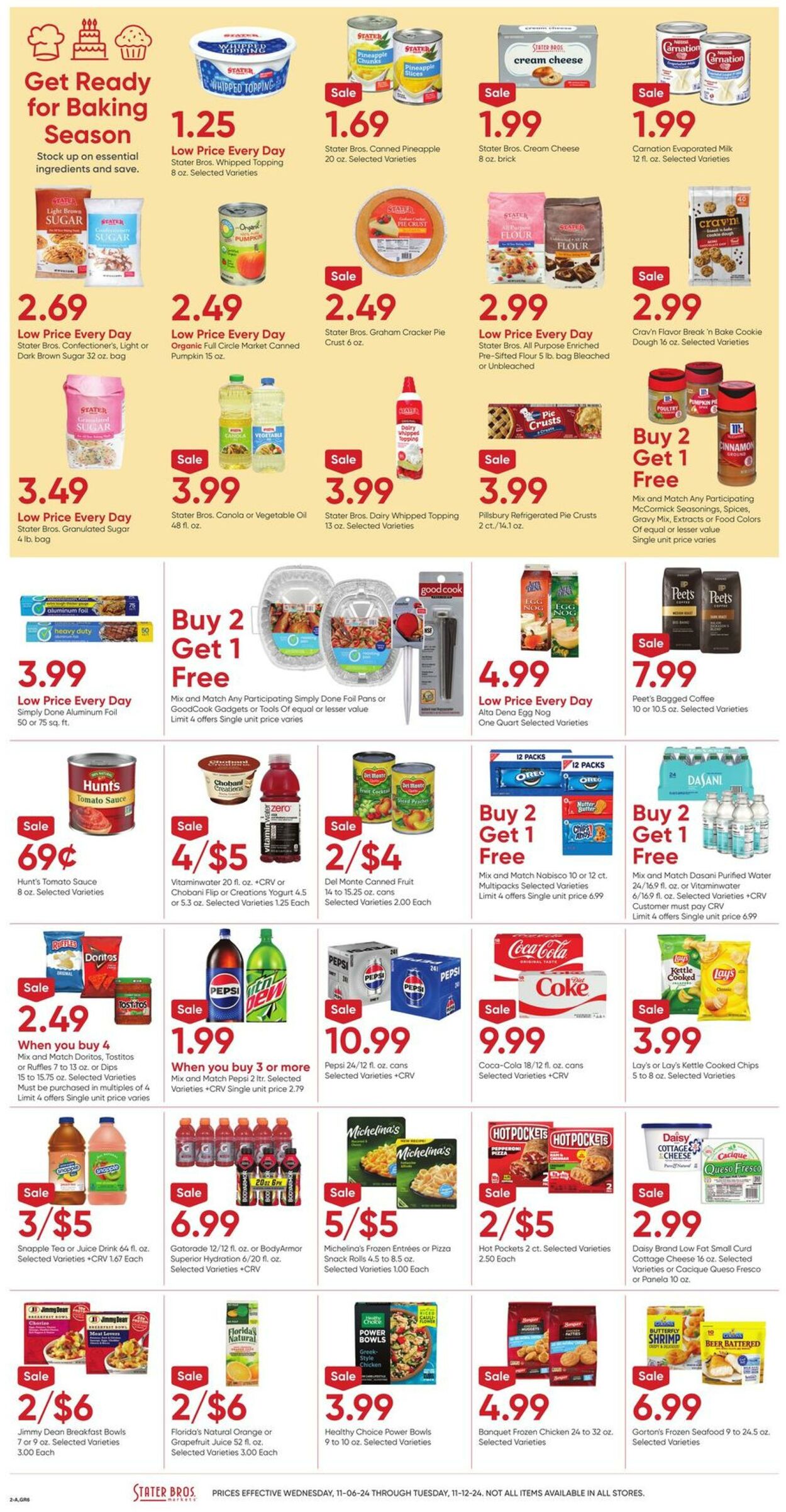 Weekly ad Stater Bros 11/06/2024 - 11/12/2024