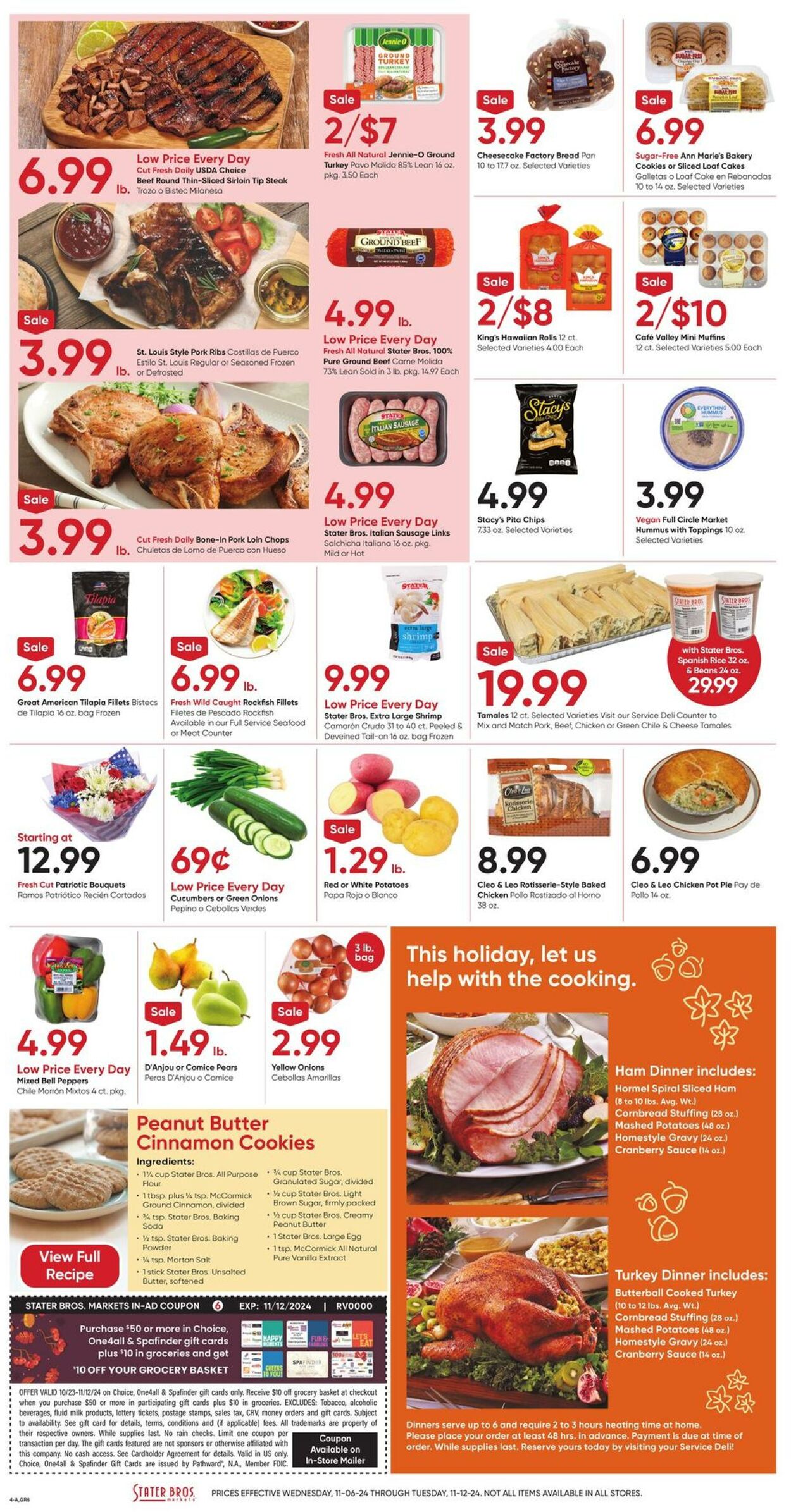 Weekly ad Stater Bros 11/06/2024 - 11/12/2024