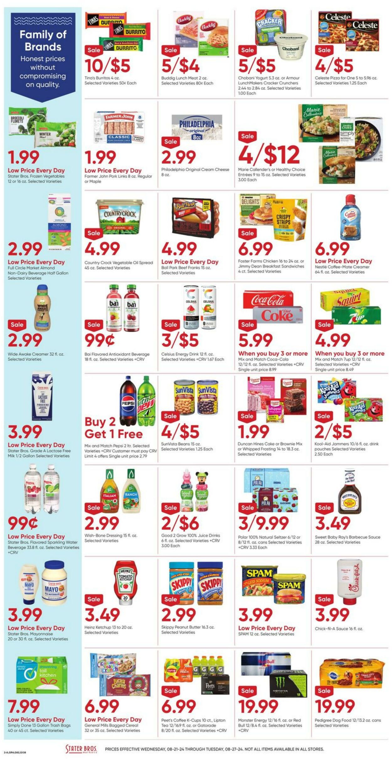 Weekly ad Stater Bros 08/21/2024 - 08/27/2024