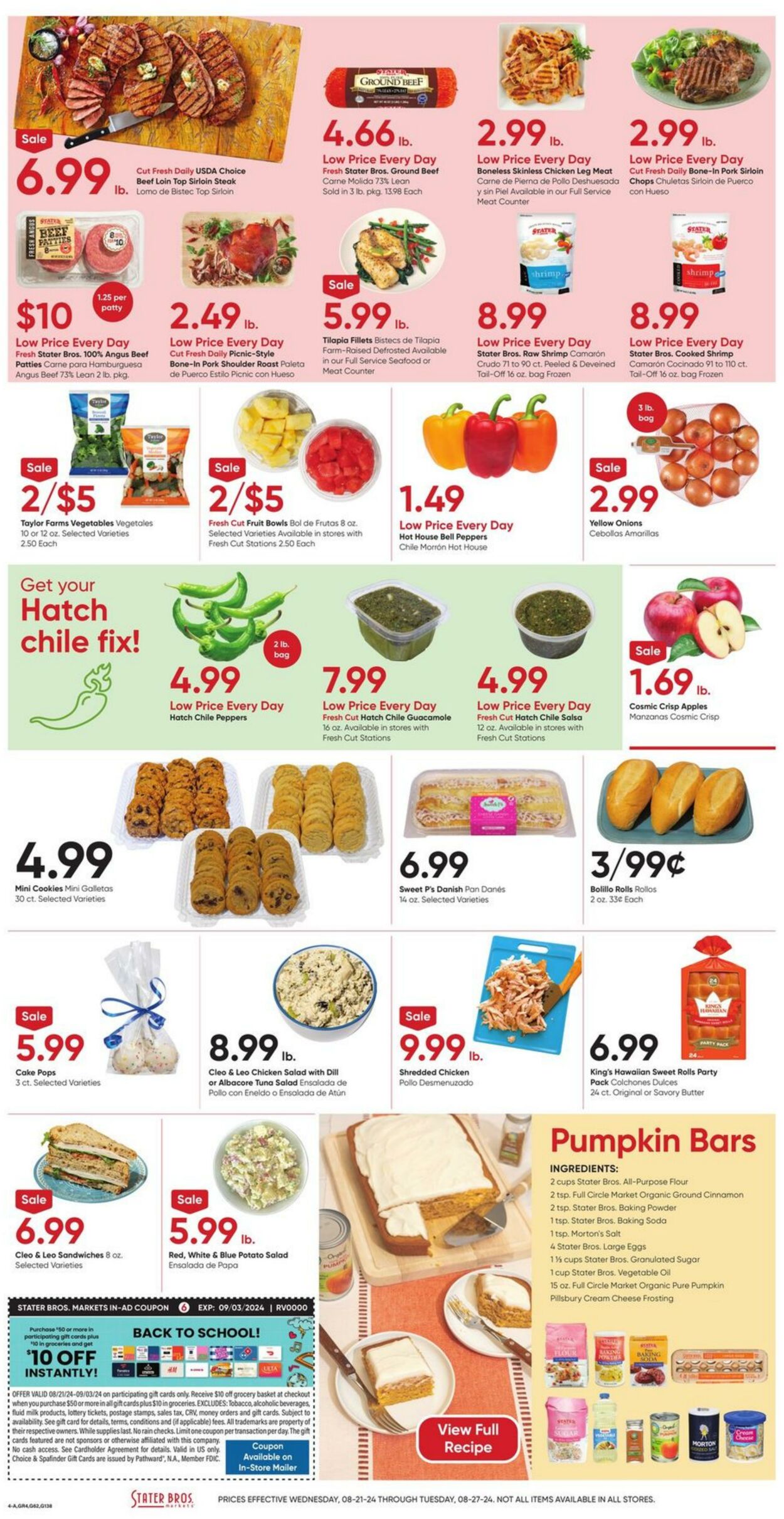 Weekly ad Stater Bros 08/21/2024 - 08/27/2024