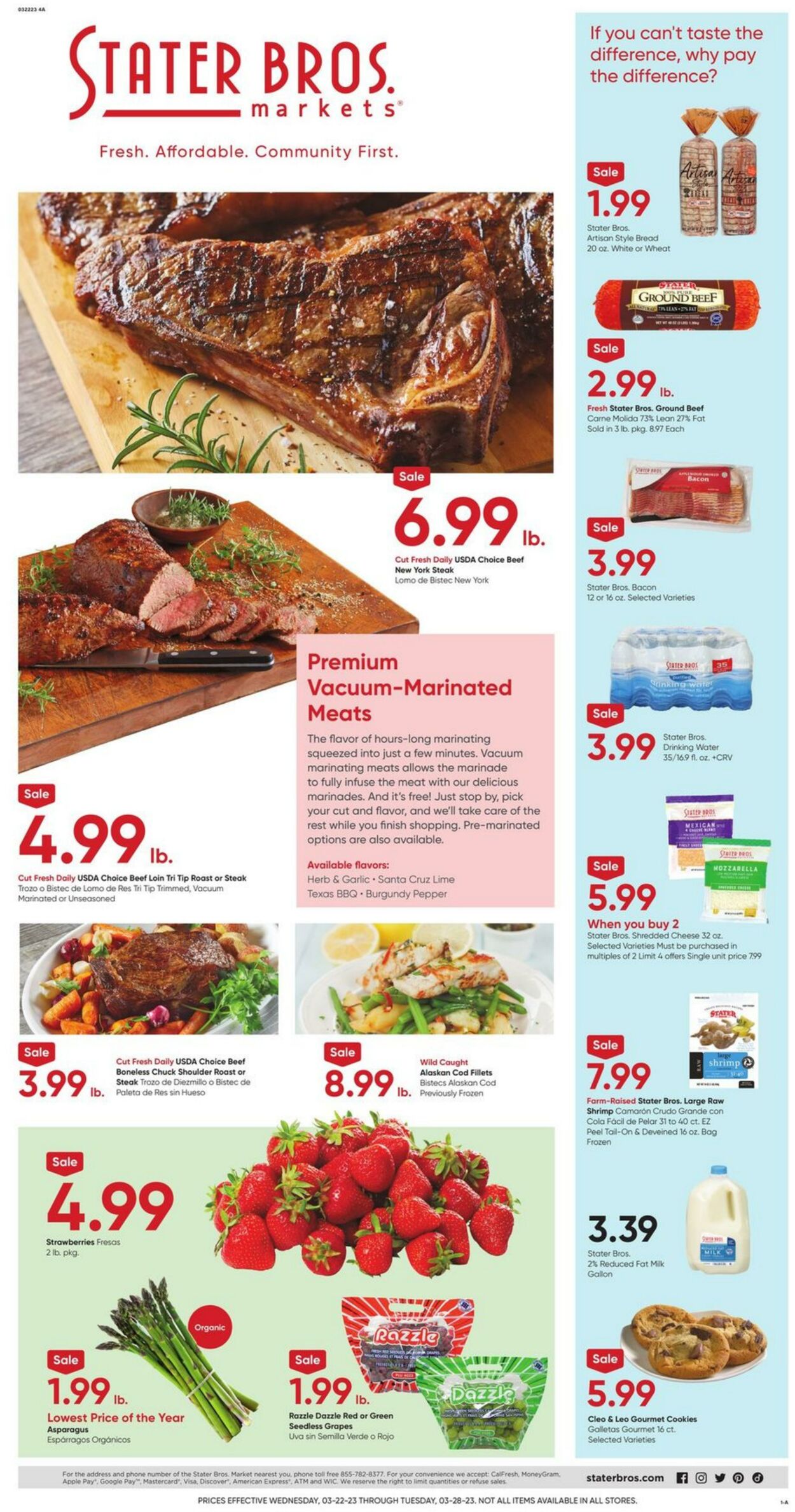 Weekly ad Stater Bros 03/22/2023 - 03/28/2023