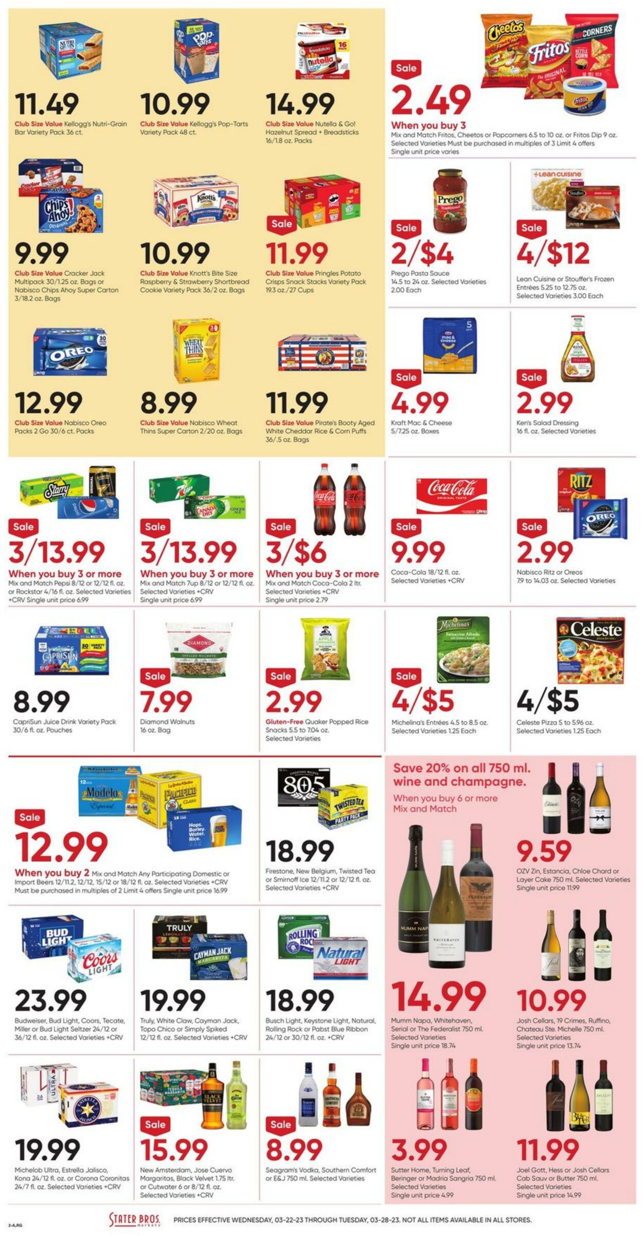 Weekly ad Stater Bros 03/22/2023 - 03/28/2023
