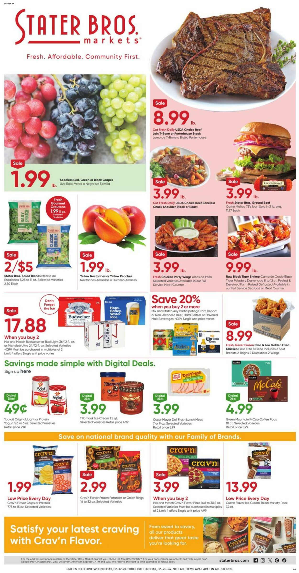 Weekly ad Stater Bros 06/19/2024 - 06/25/2024