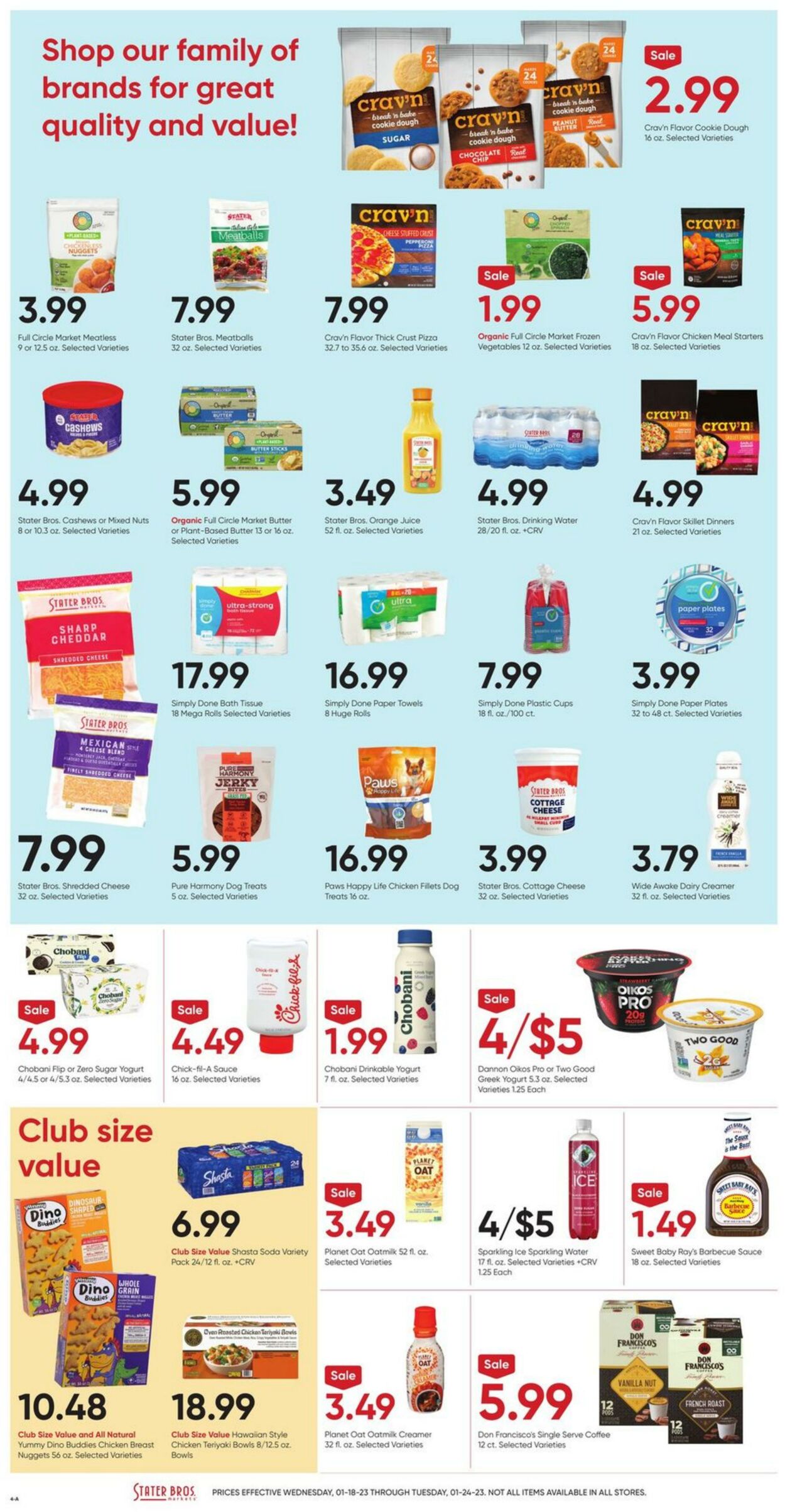 Weekly ad Stater Bros 01/18/2023 - 01/24/2023