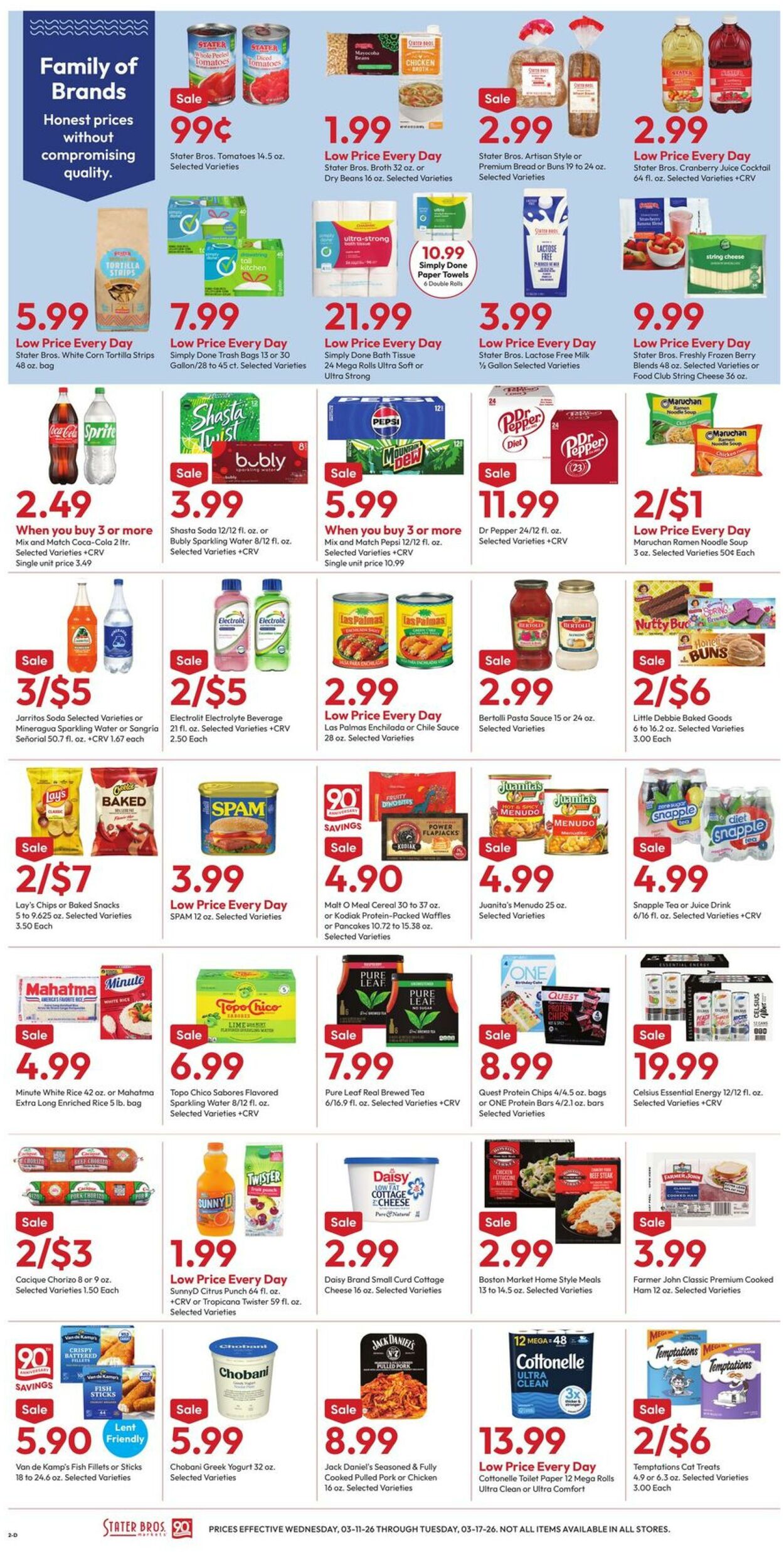 Weekly ad Stater Bros 03/11/2026 - 03/17/2026