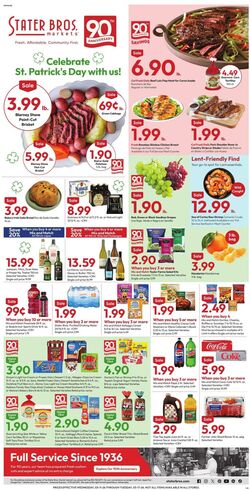 Weekly ad Stater Bros 03/25/2026 - 03/31/2026