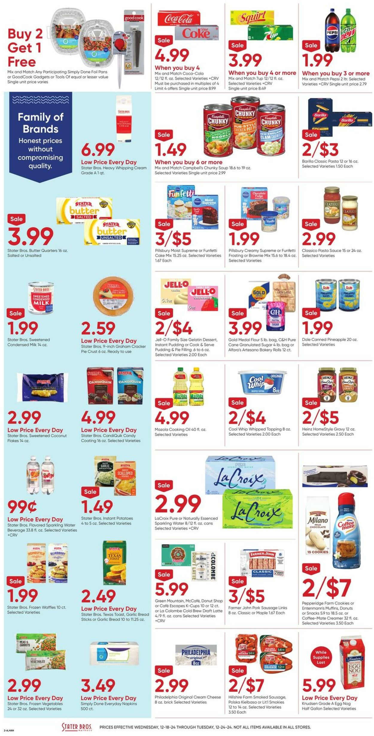 Weekly ad Stater Bros 12/18/2024 - 12/24/2024