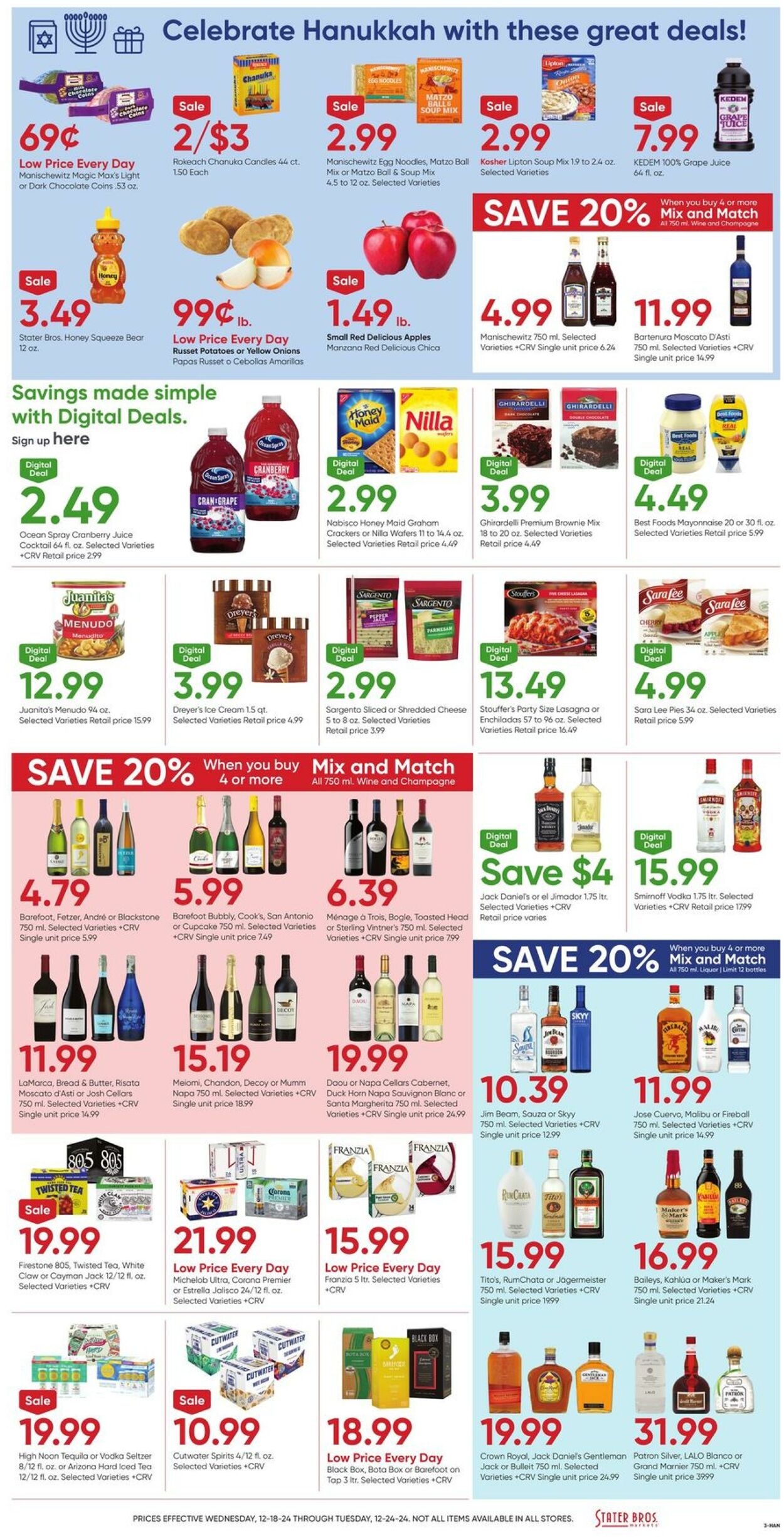 Weekly ad Stater Bros 12/18/2024 - 12/24/2024