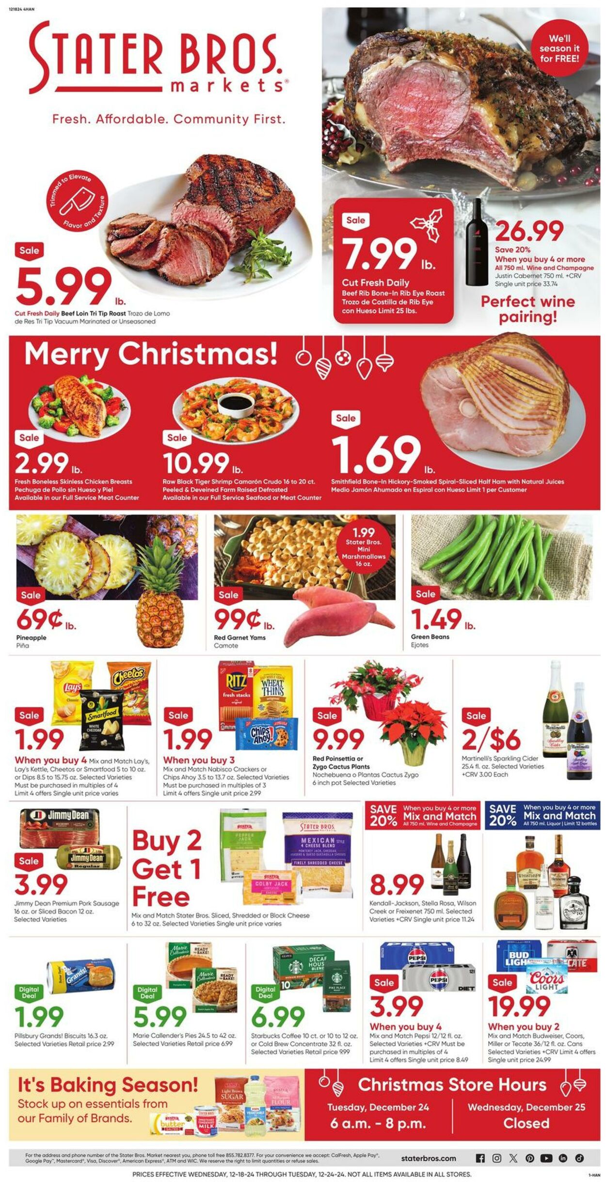 Stater Bros Promotional weekly ads