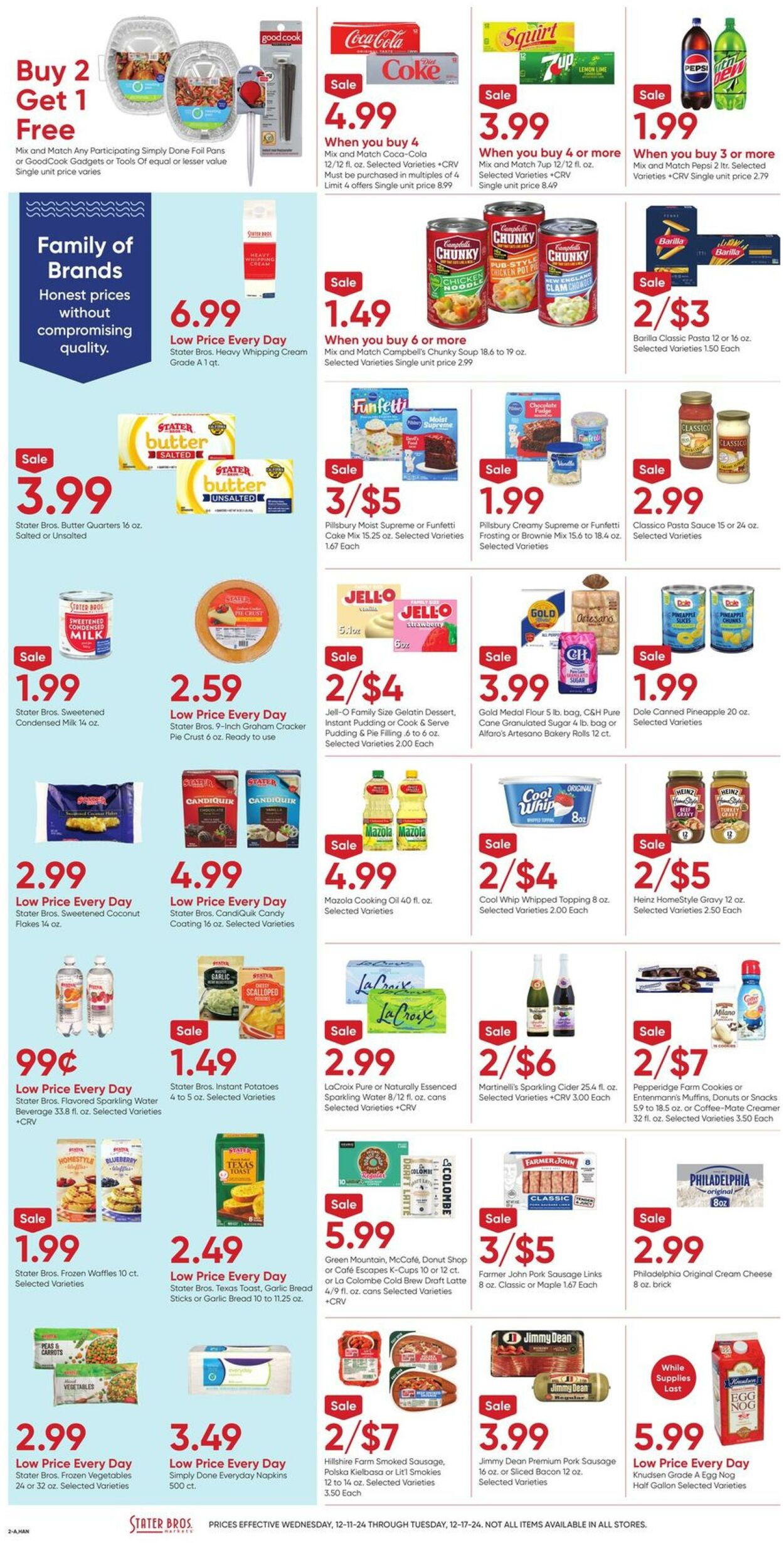 Weekly ad Stater Bros 12/11/2024 - 12/17/2024