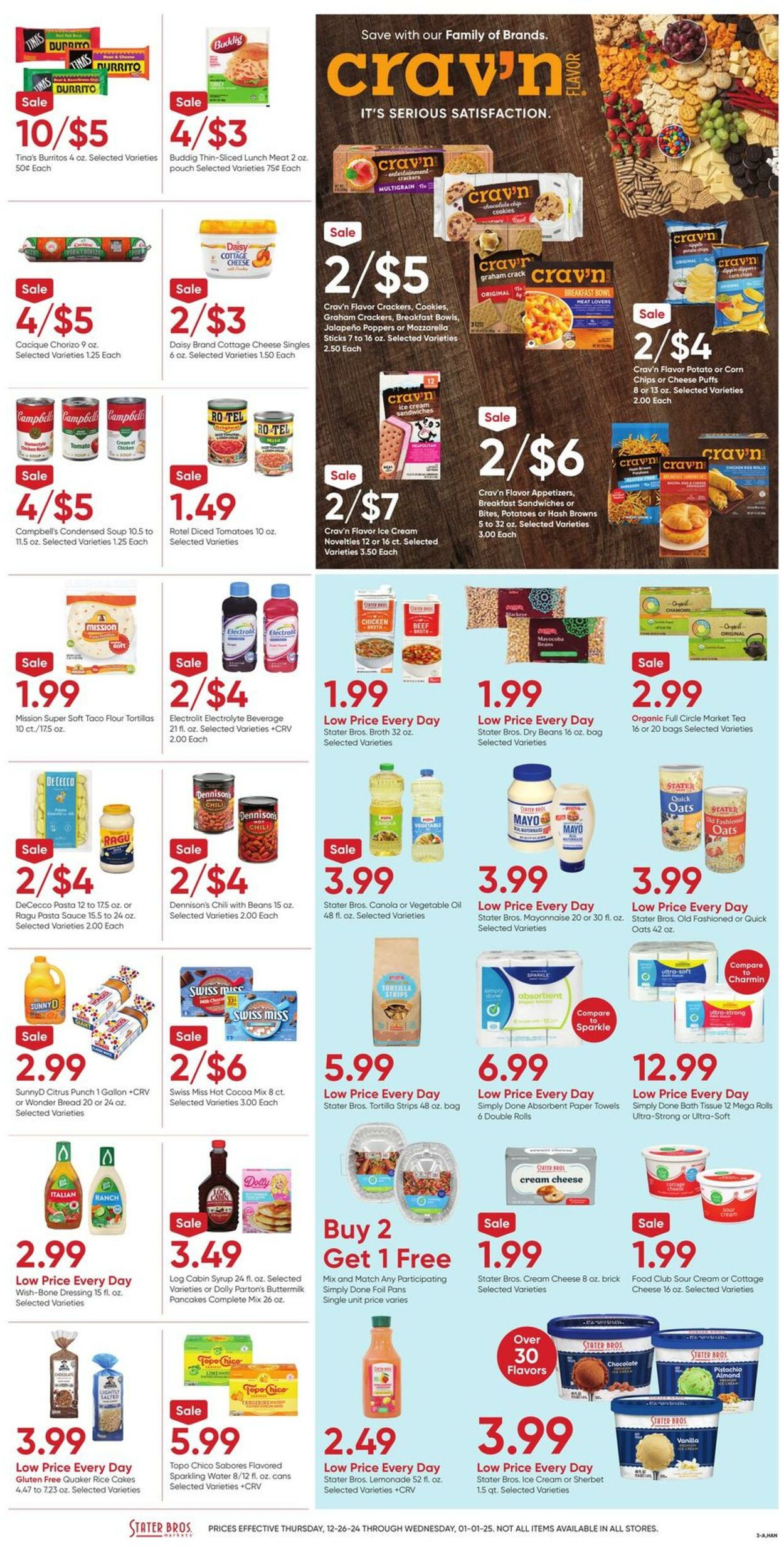 Weekly ad Stater Bros 12/26/2024 - 01/01/2025