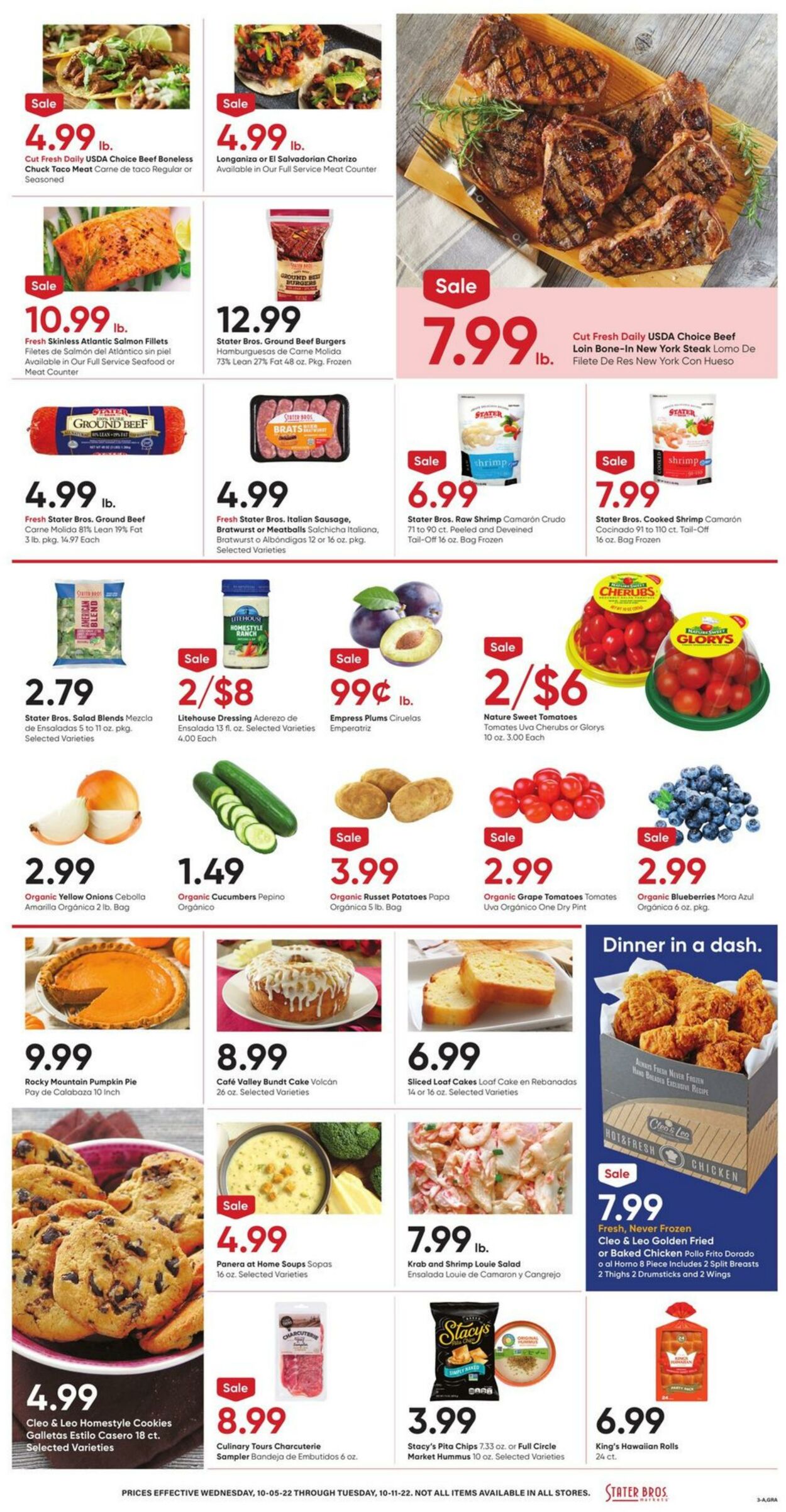 Weekly ad Stater Bros 10/05/2022 - 10/11/2022