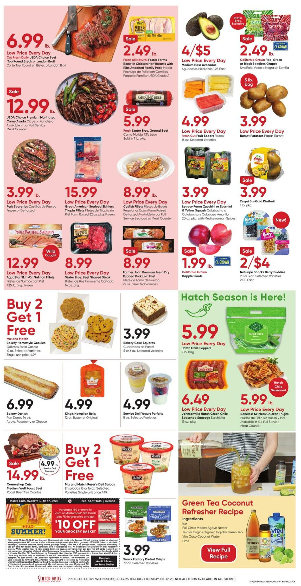 Weekly ad Stater Bros 08/13/2025 - 08/19/2025