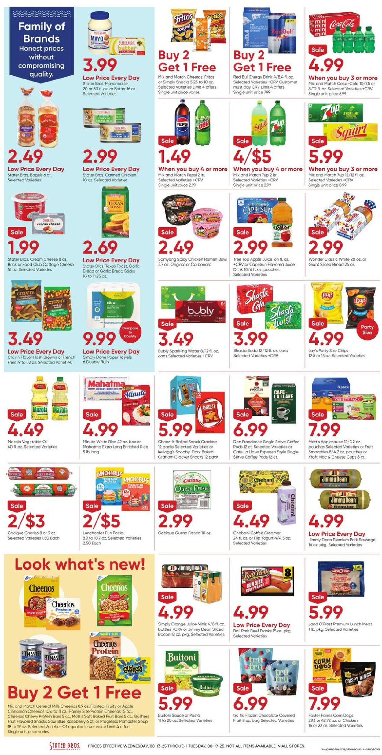 Weekly ad Stater Bros 08/13/2025 - 08/19/2025