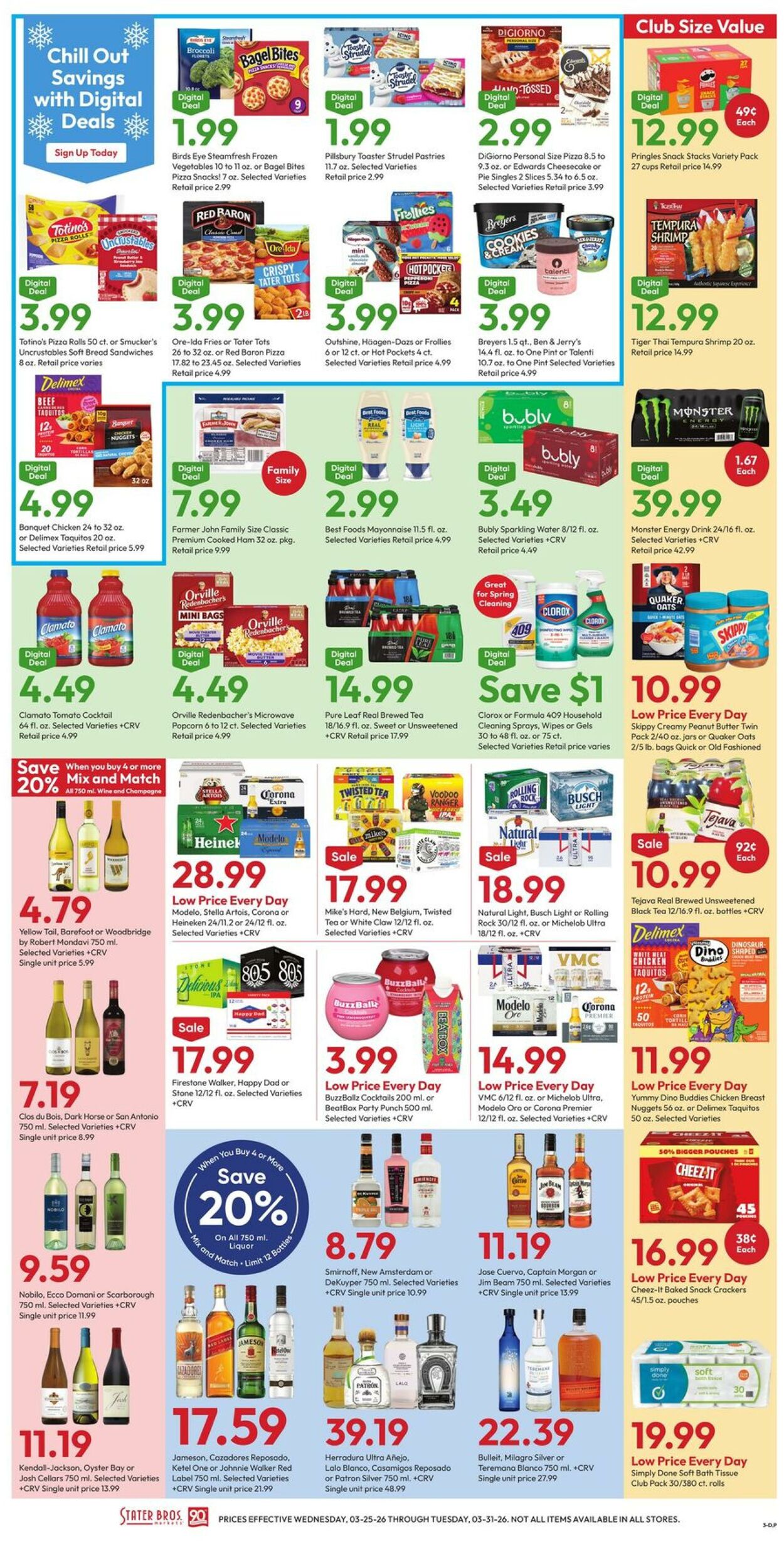 Weekly ad Stater Bros 03/25/2026 - 03/31/2026