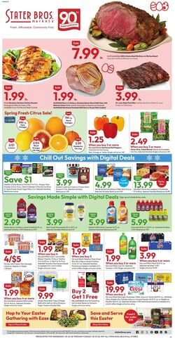 Weekly ad Stater Bros 03/25/2026 - 03/31/2026